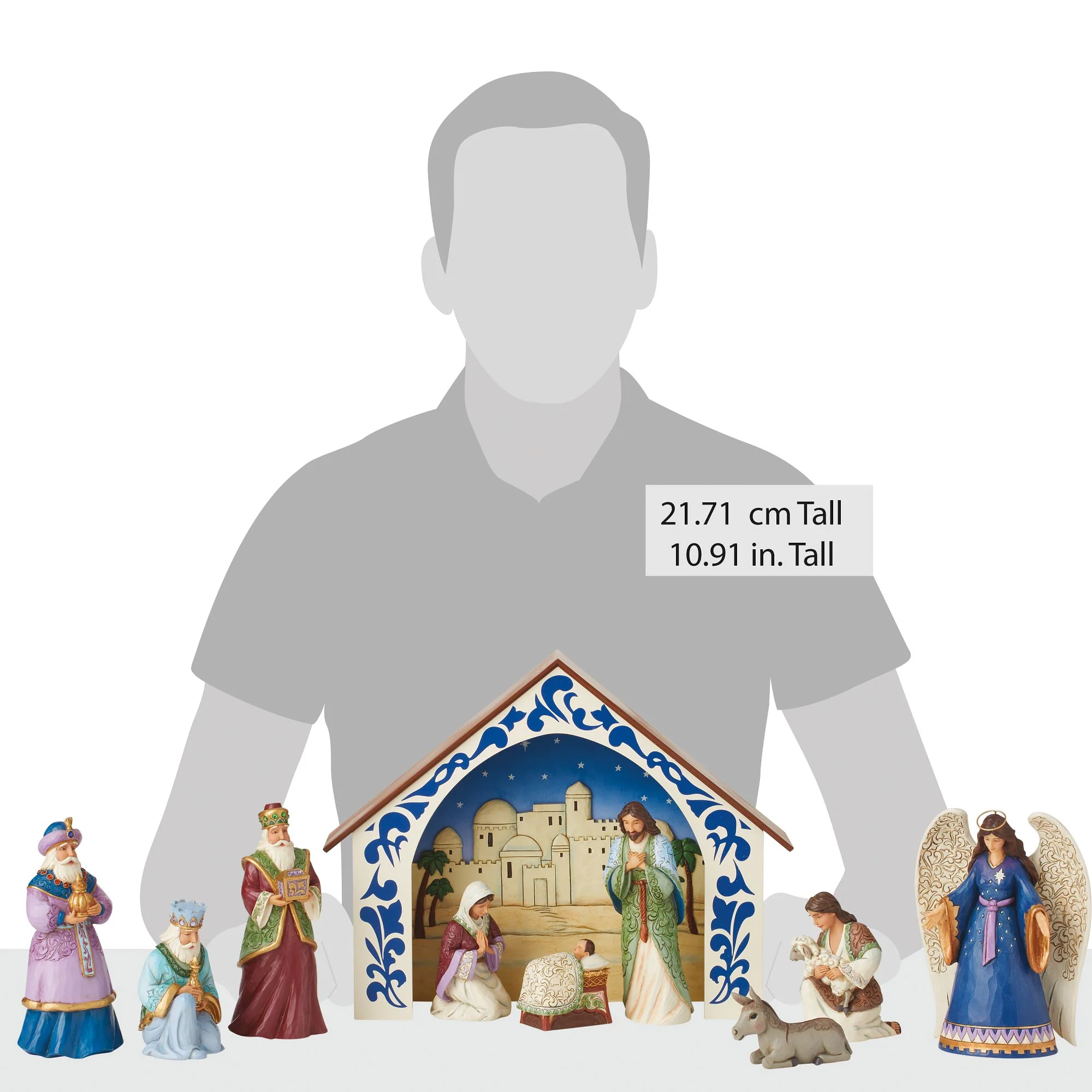 10 PC Nativity Set Figurines - Image 5