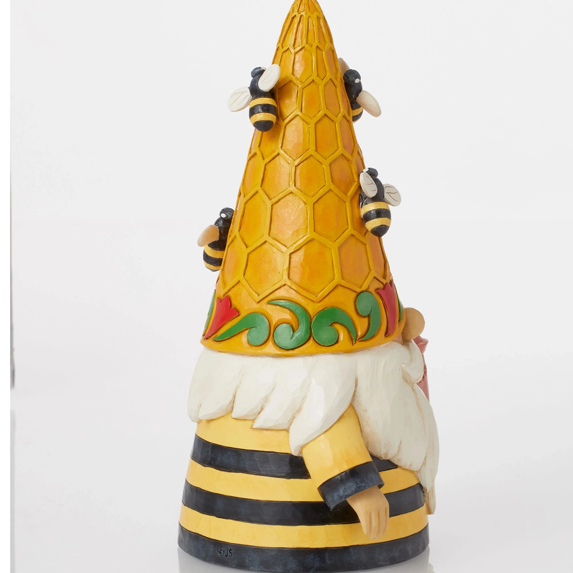 Beehive Hat Gnome Figurine - Image 4