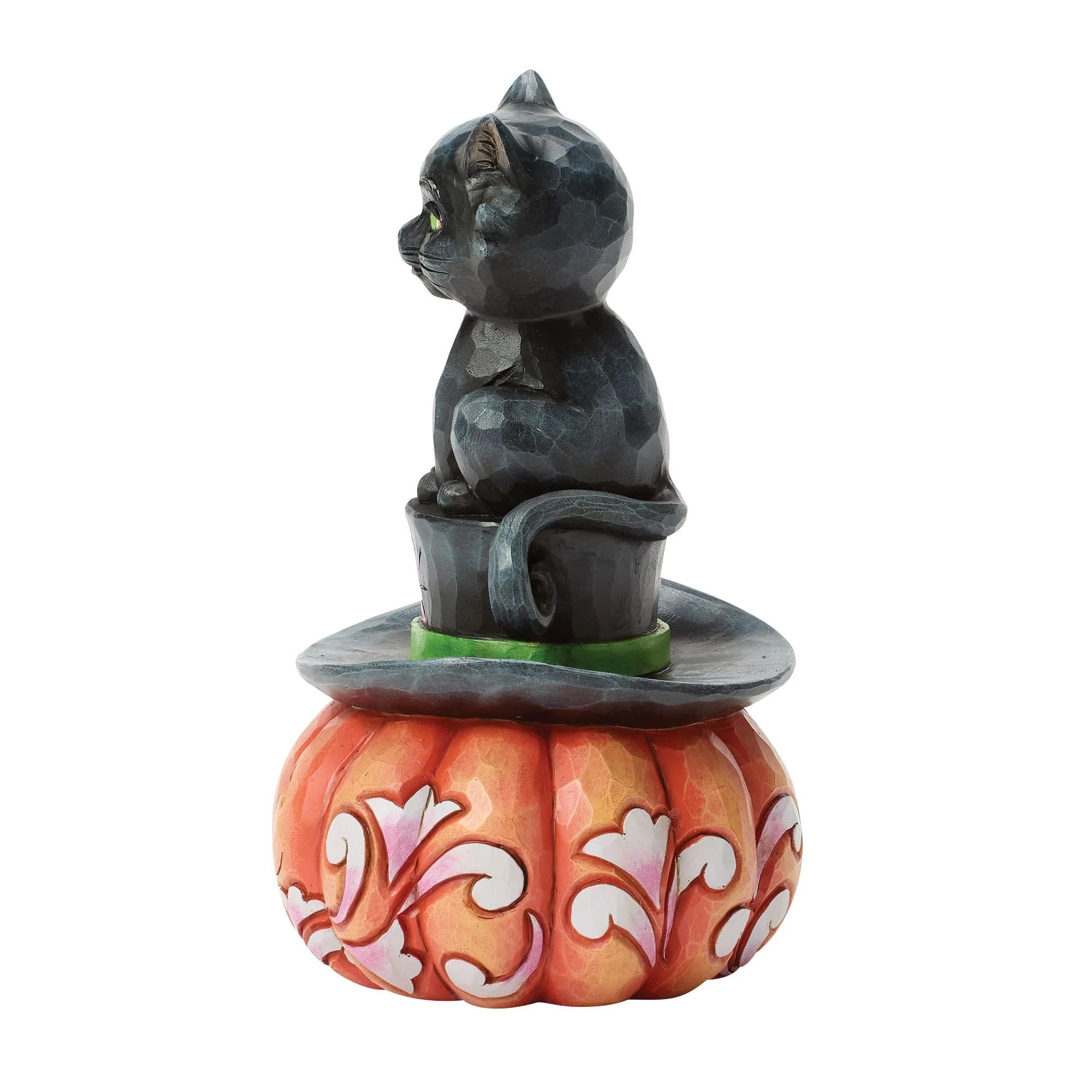 Black Cat on Top Hat Figurine - Image 2
