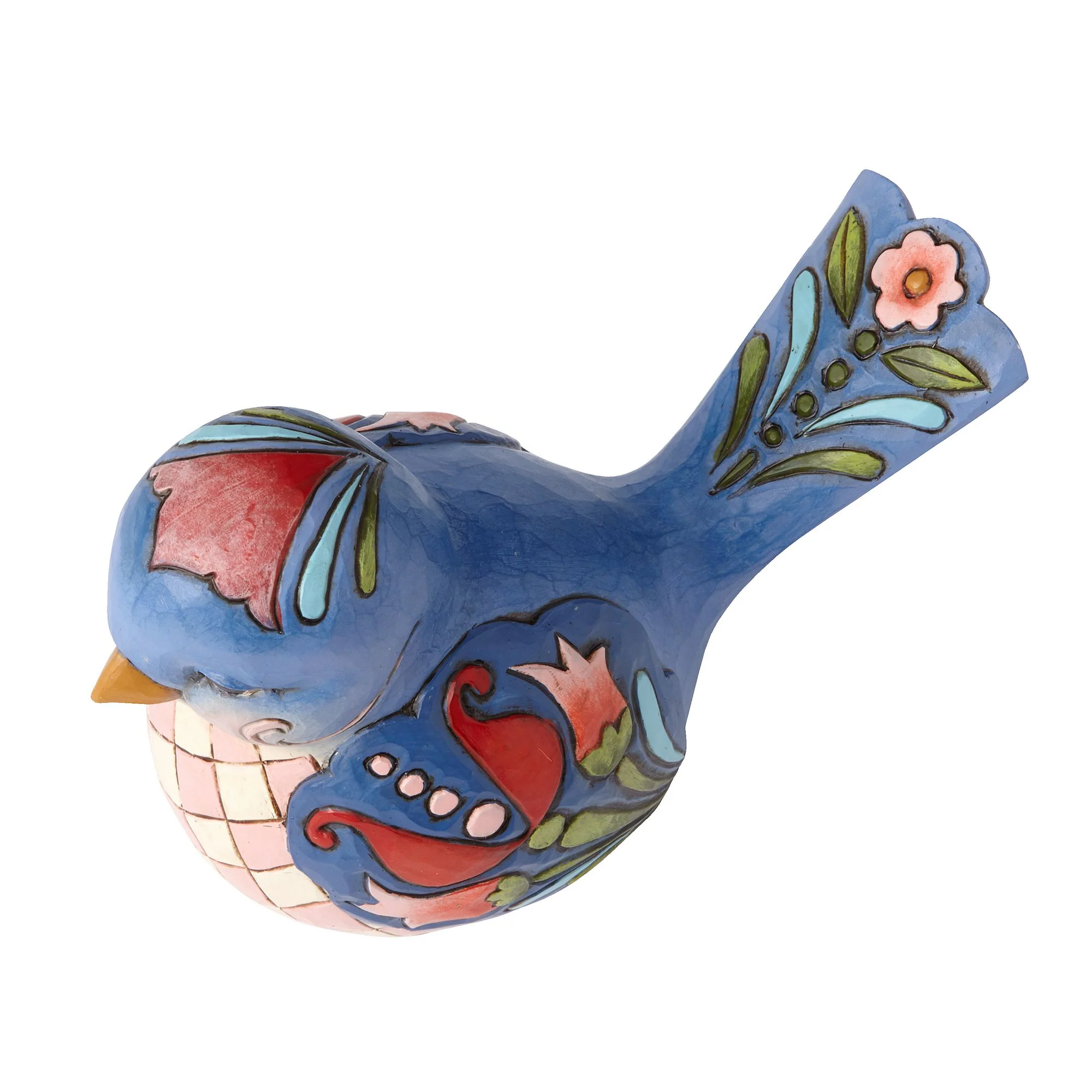 Blue Floral Bird - Image 4