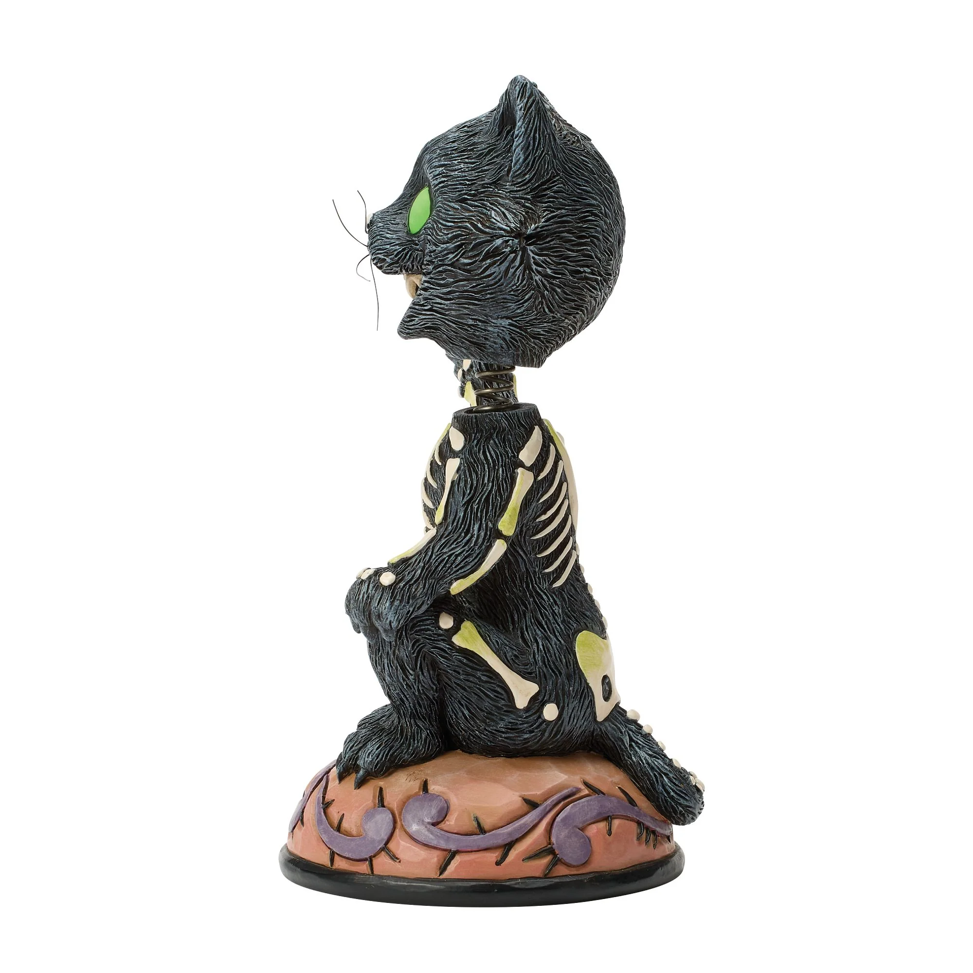 Bobble Head Black Cat Figurine - Image 2