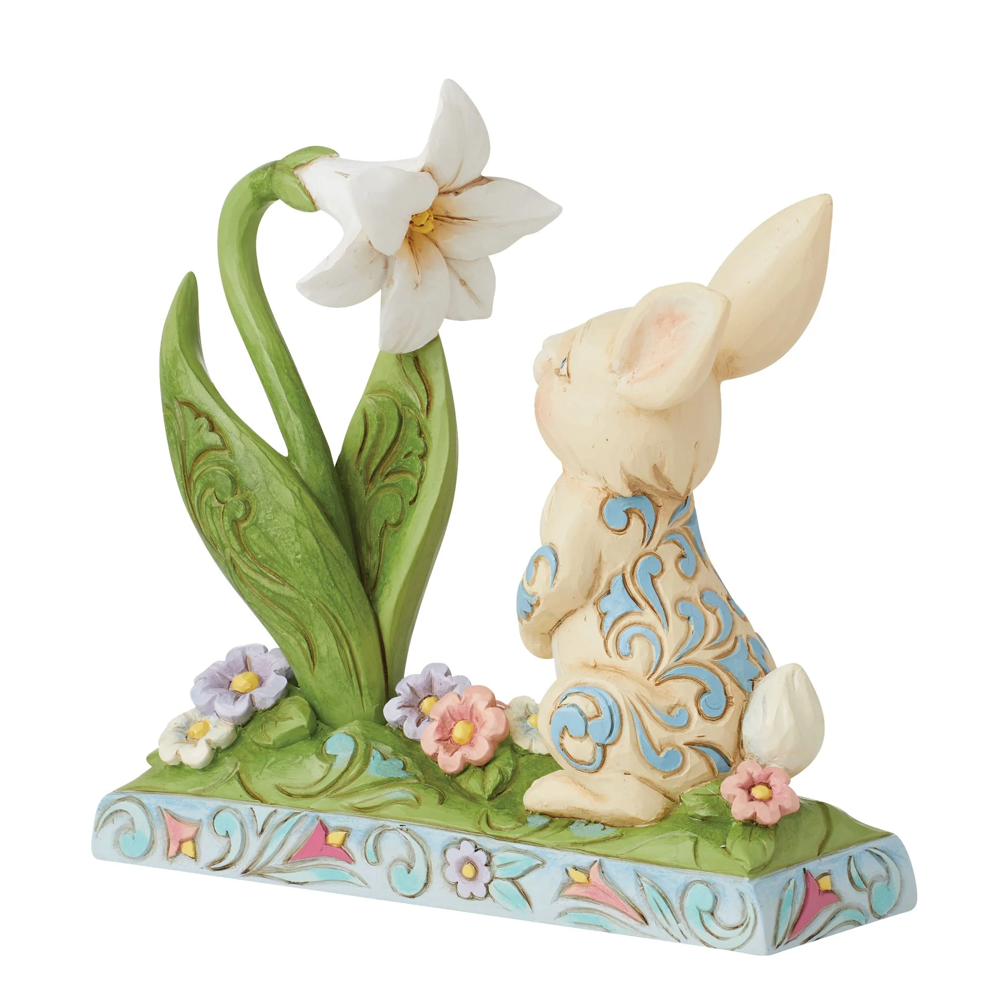Bunny and Easter Lily Figurine - Image 2