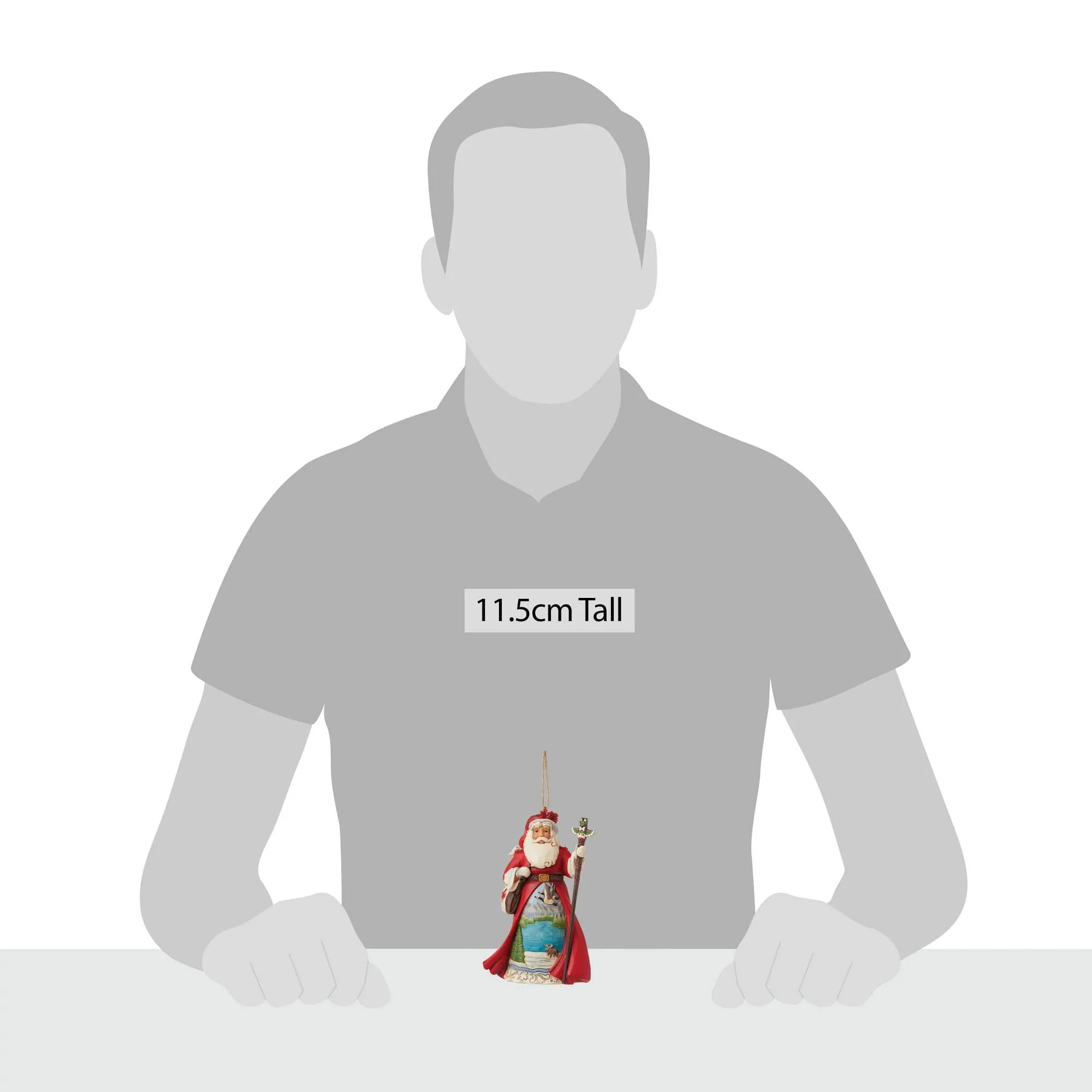 Canadian Santa Ornament - Image 3