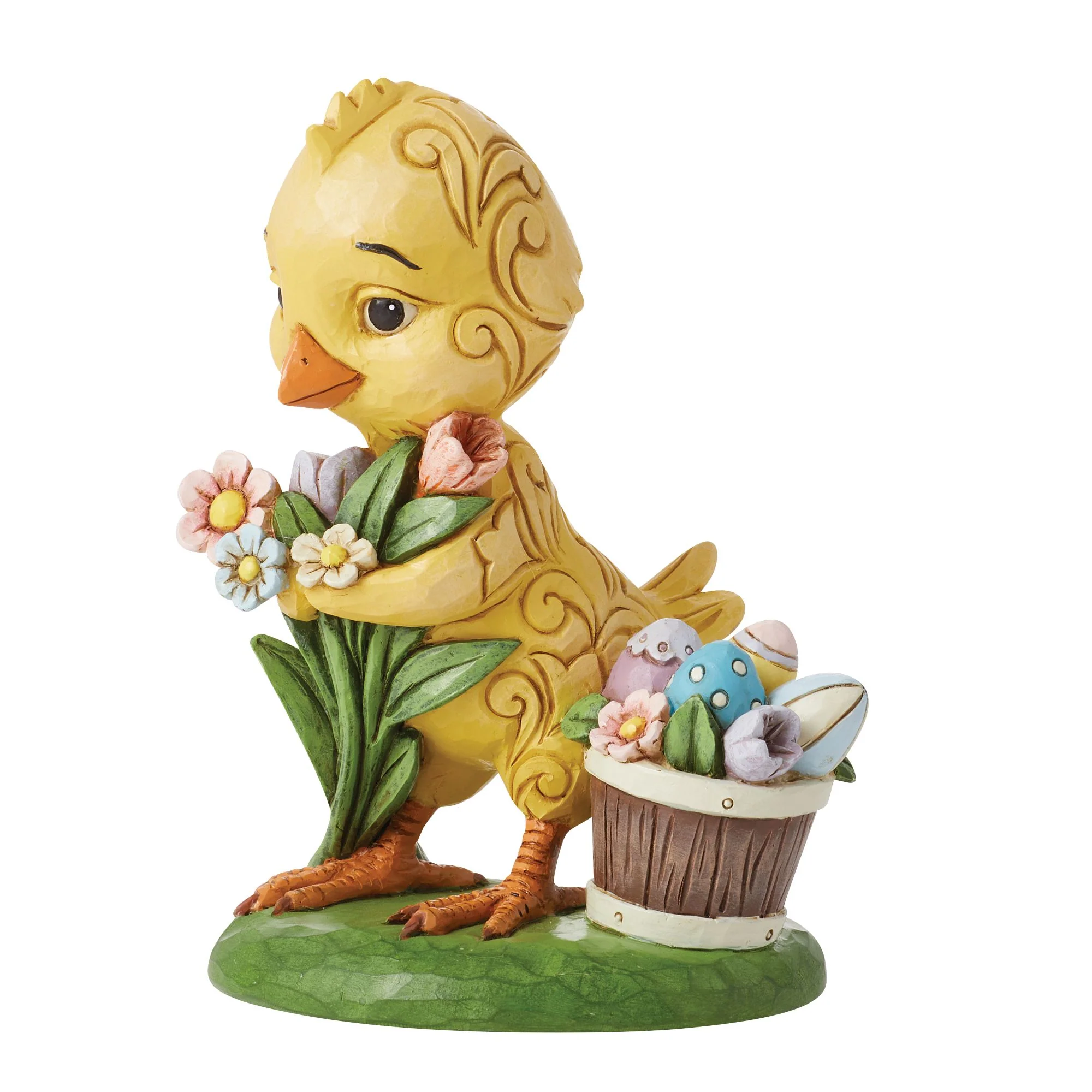 Chick with Flowers Pint - Image 3