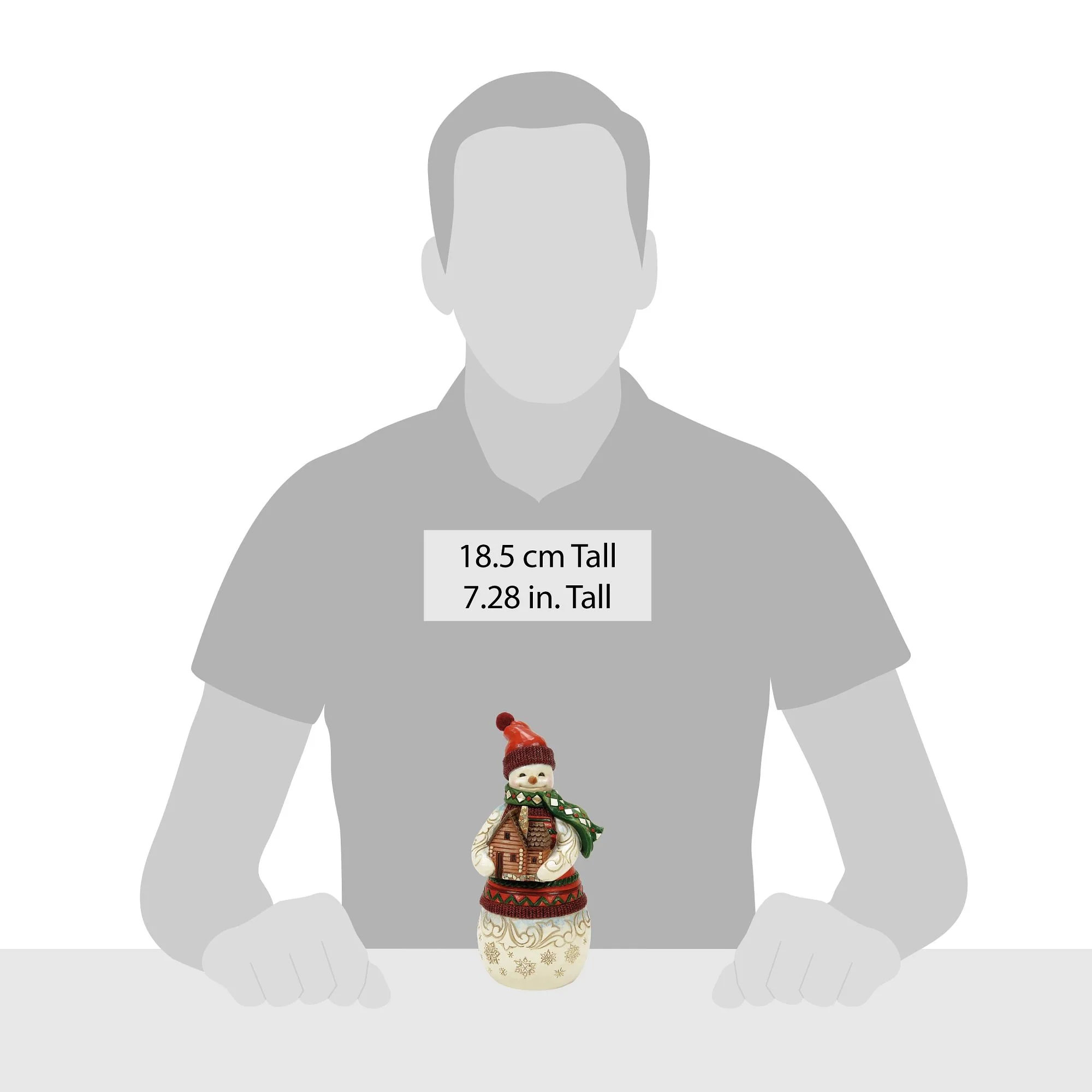 Christmas at Lodge Snowman Fig - Image 4