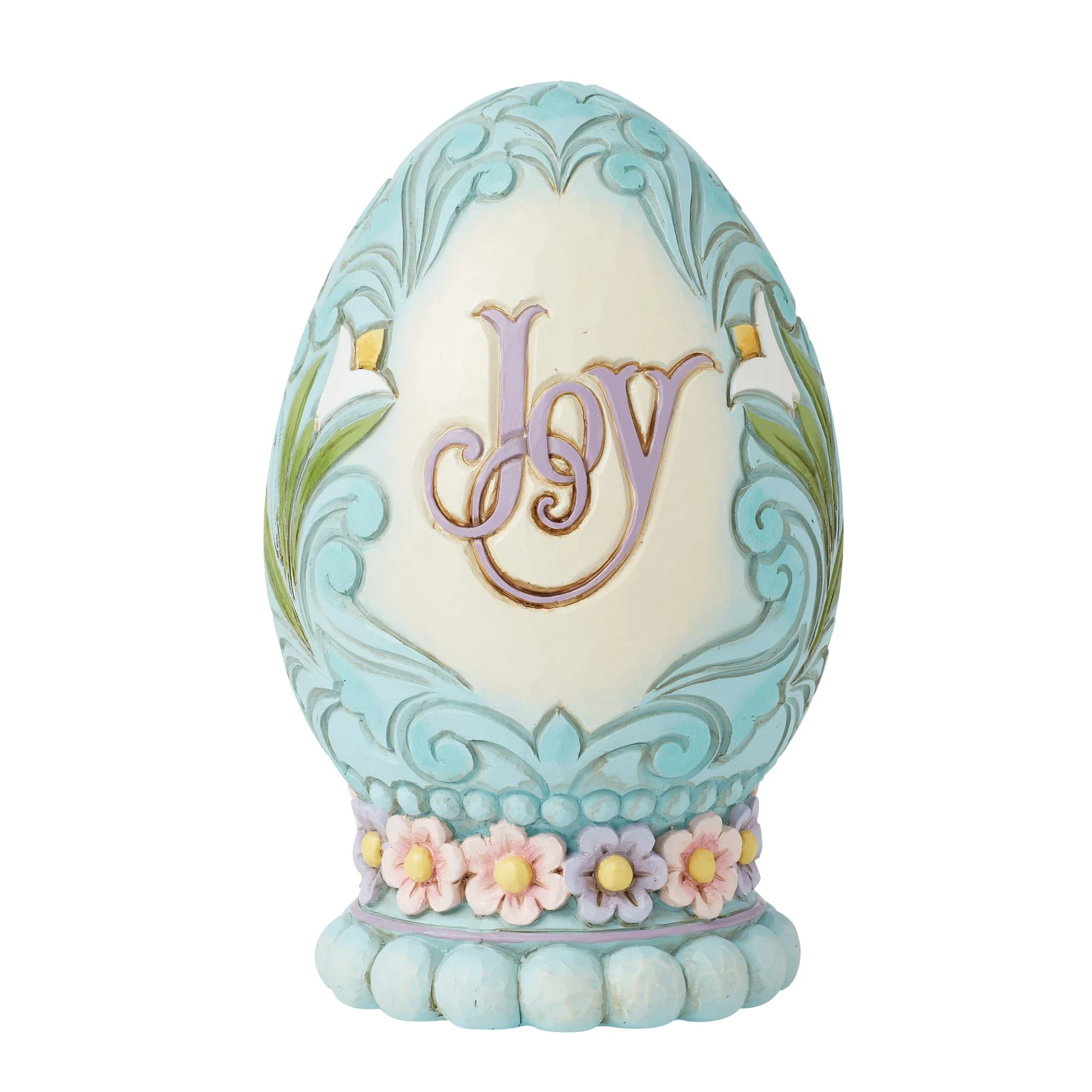 Egg with Church Scene Figurine - Image 3