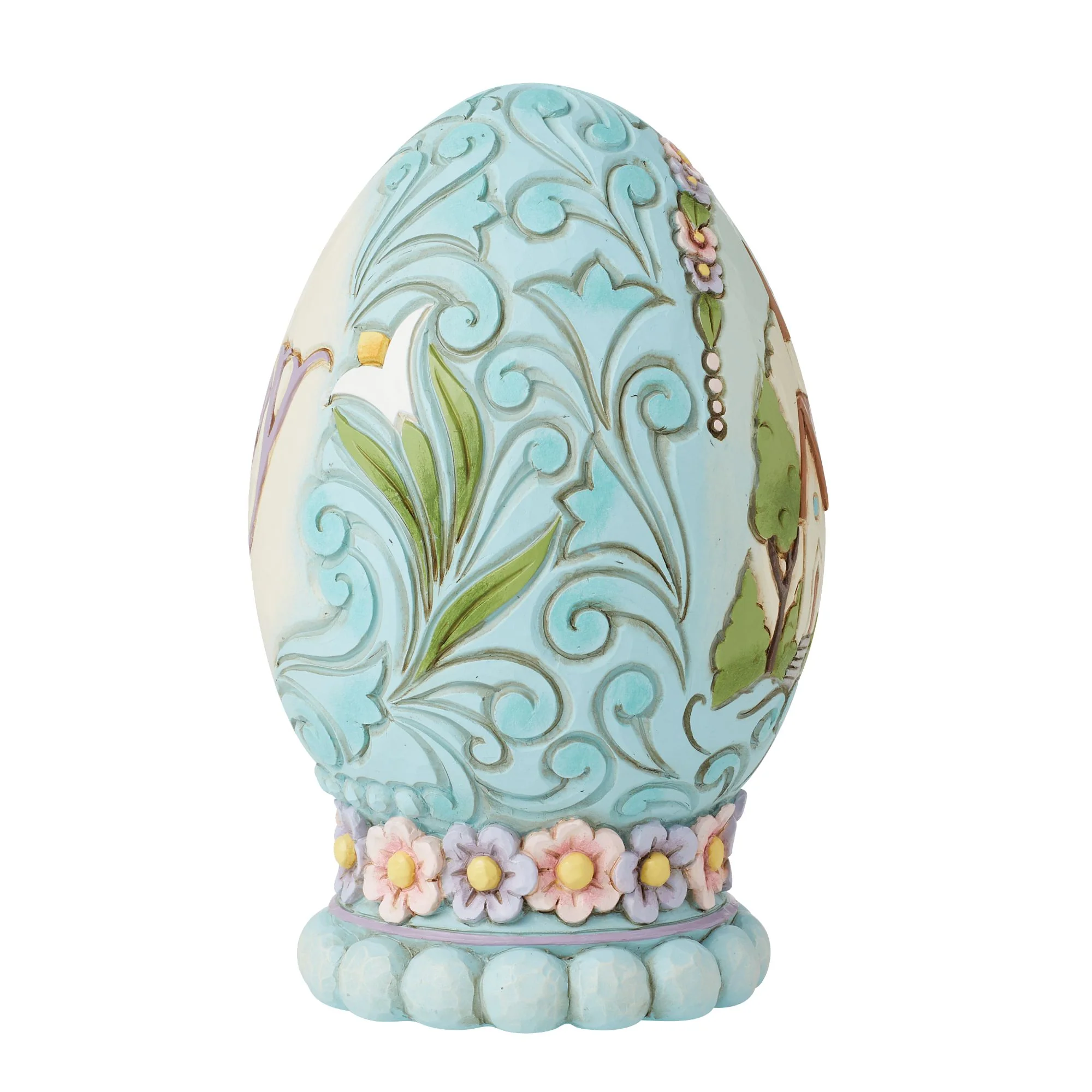 Egg with Church Scene Figurine - Image 4