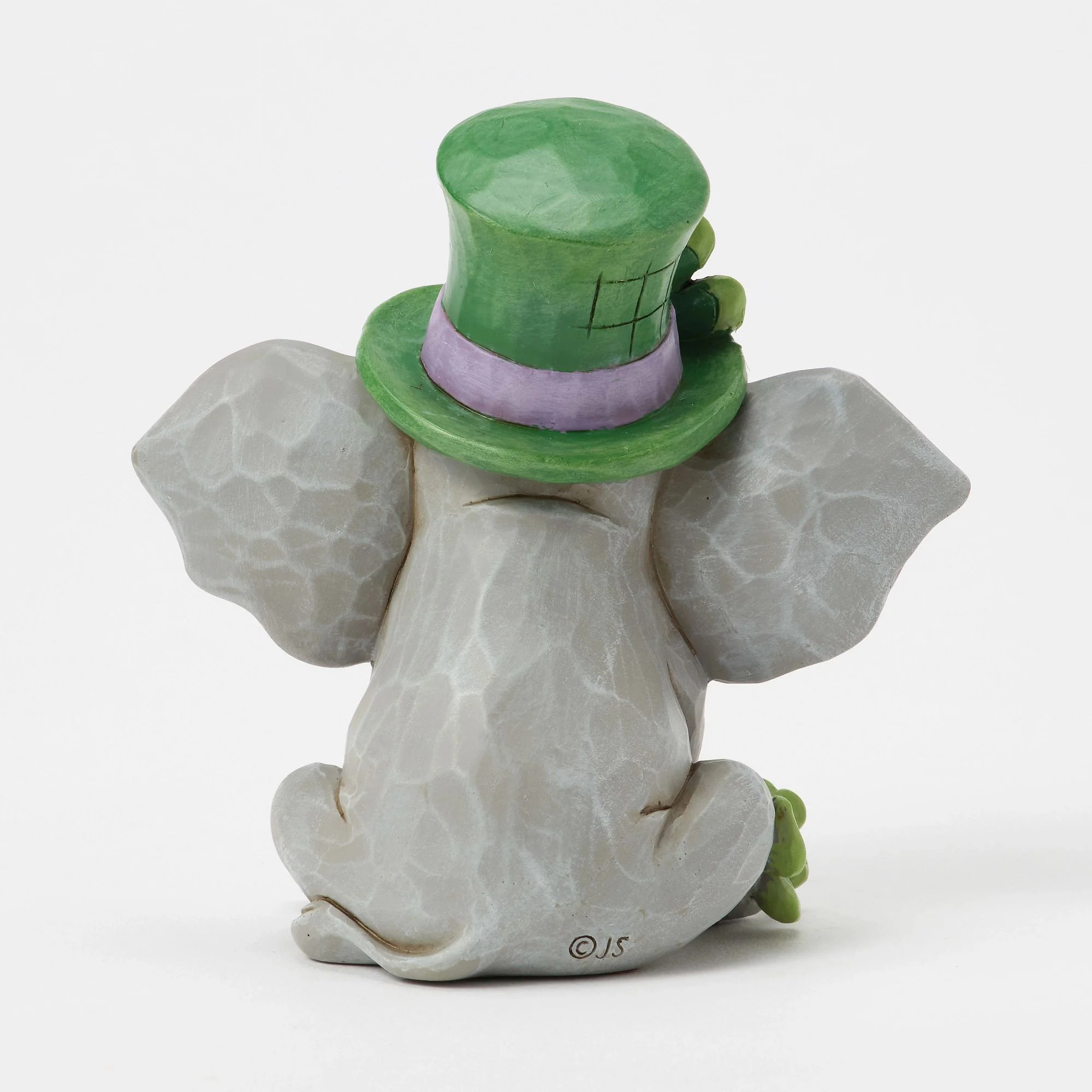 Elephant with Clover Figurine - Image 3