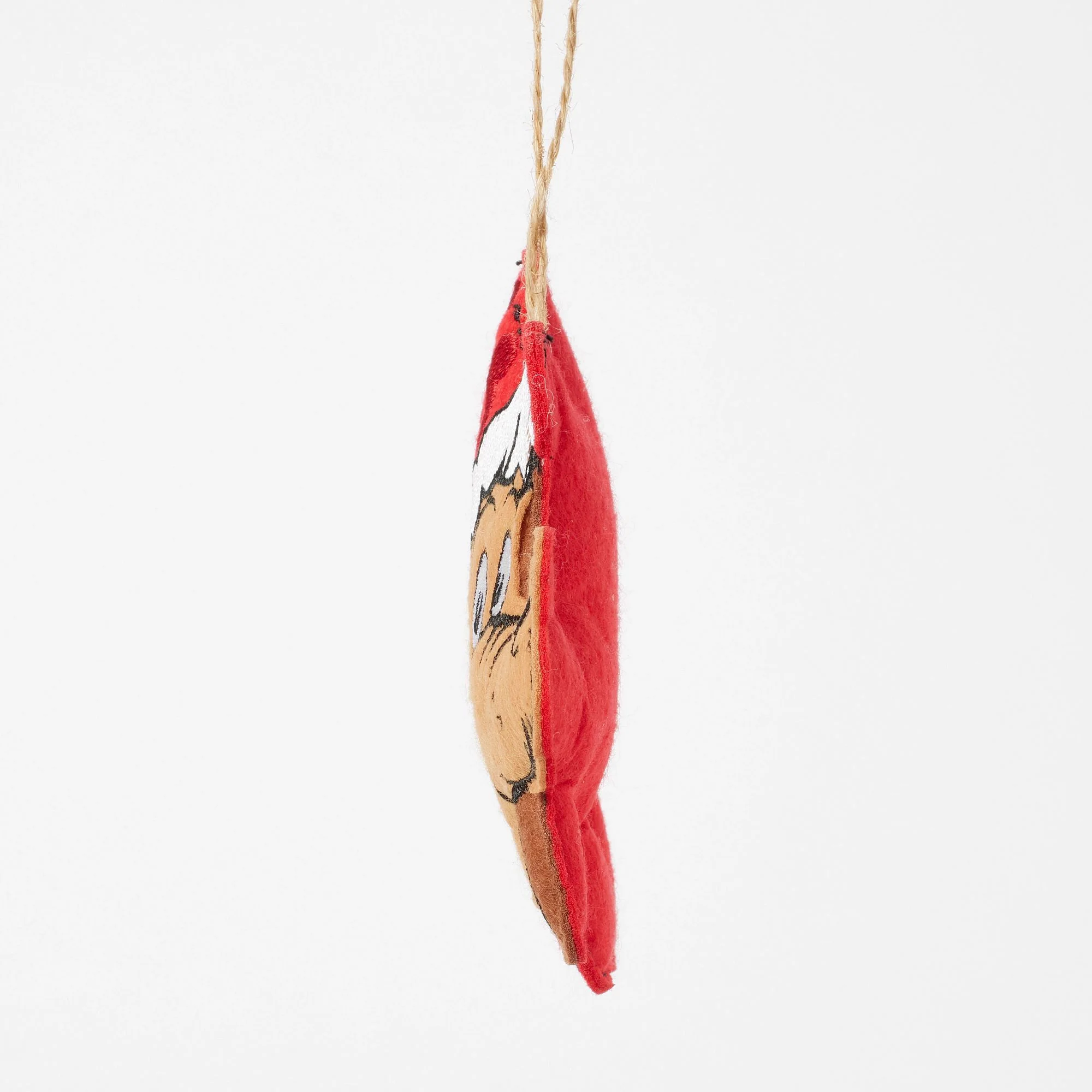 Felt Max in Santa Hat Ornament - Image 2