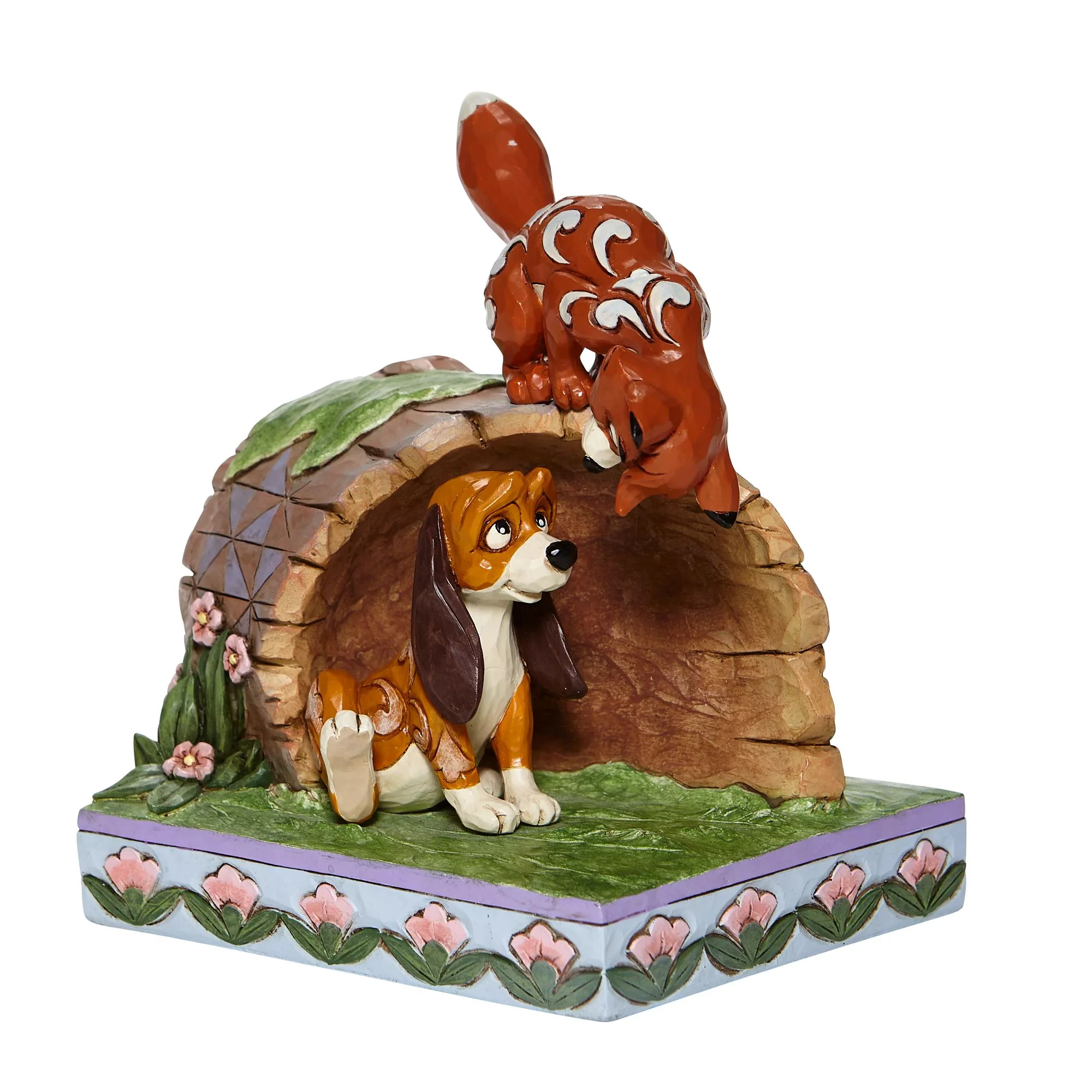 Fox and Hound on Log - Image 3