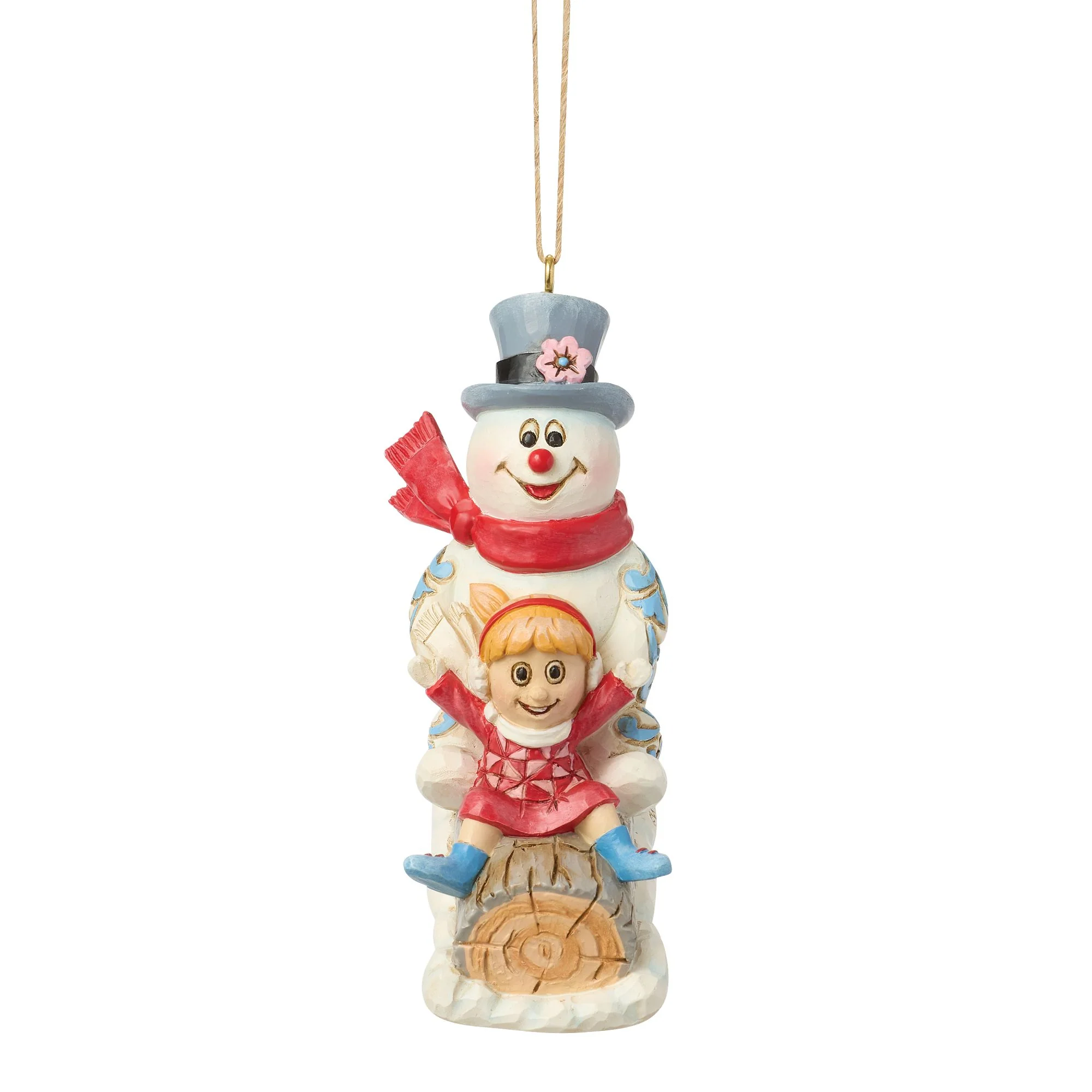 Frosty & Karen in Log Sled H/O - Image 3