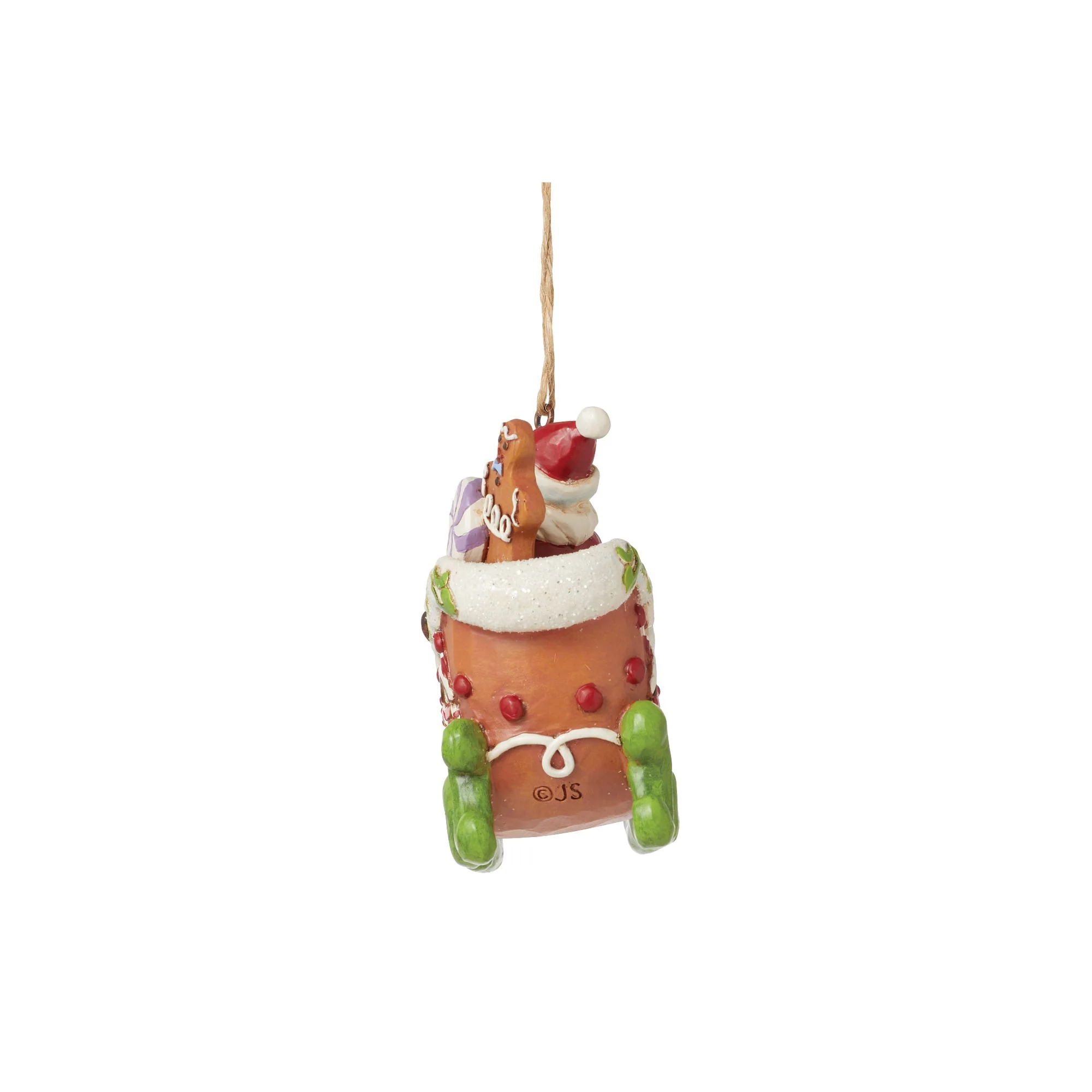 Gingerbread Chrstms Sleigh Orn - Image 3