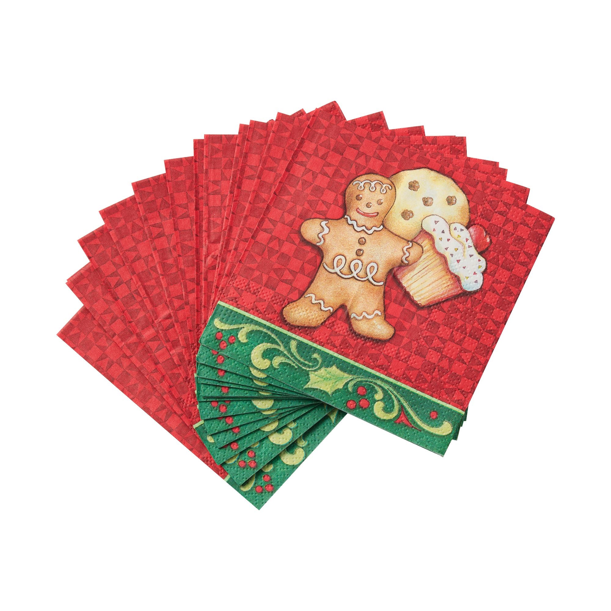 Gingerbread Cocktail Napkin - Image 3