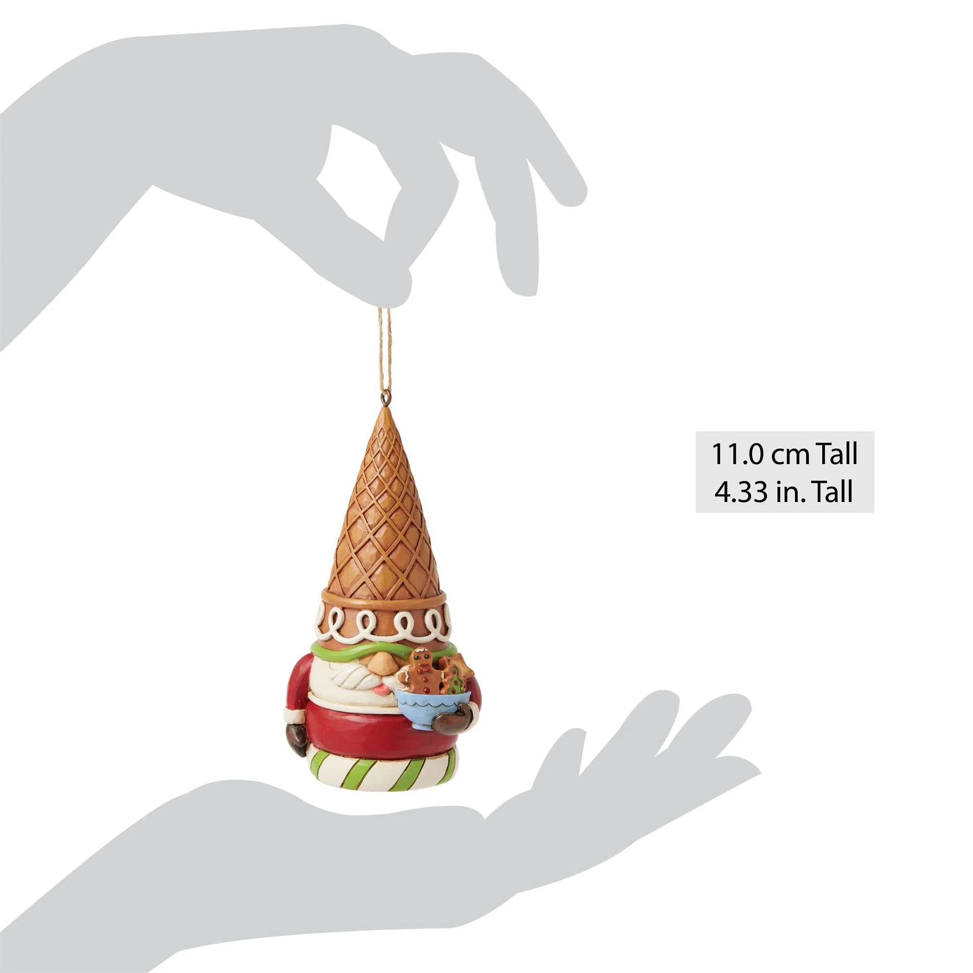 Gingerbread Gnome Ornament - Image 4