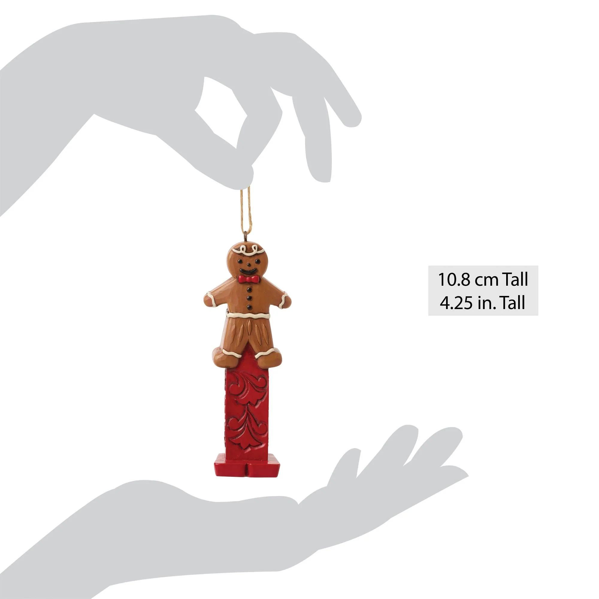 Gingerbread Man PEZ Orn - Image 4