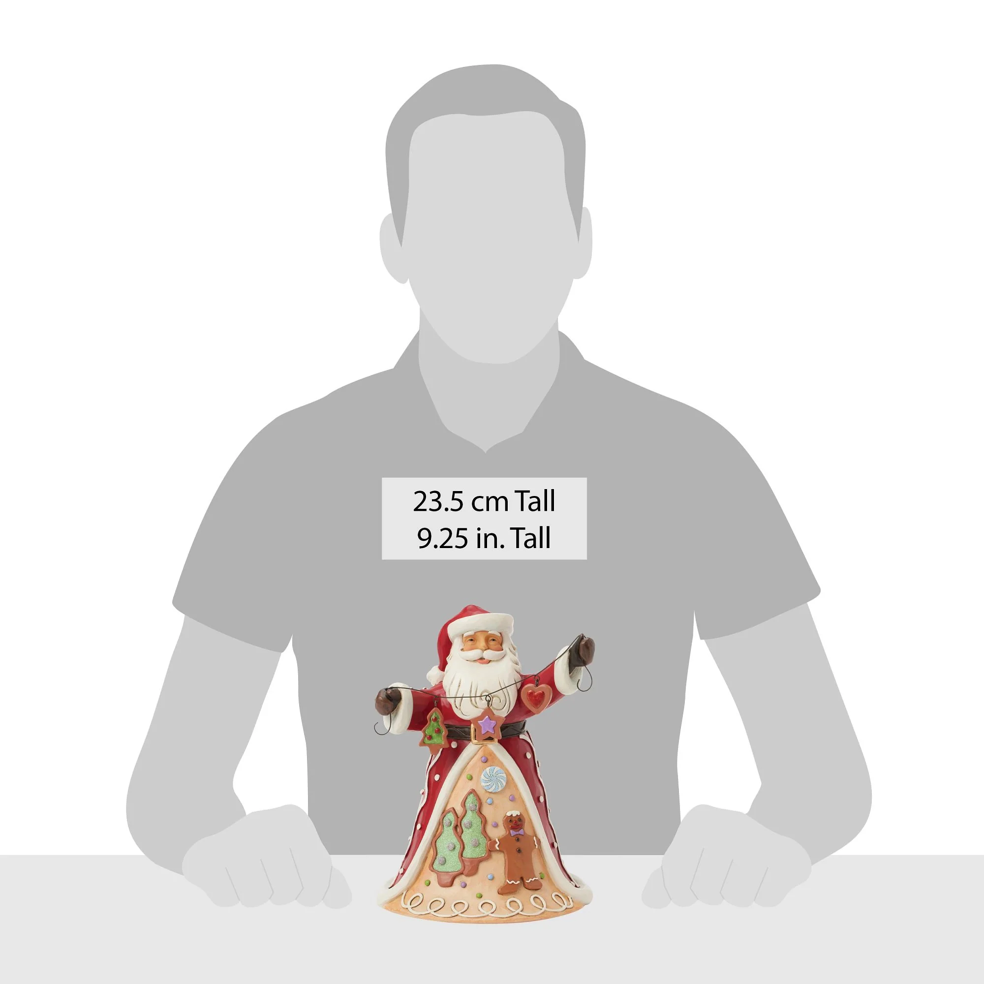 Gingerbread Santa Garland Fig - Image 4