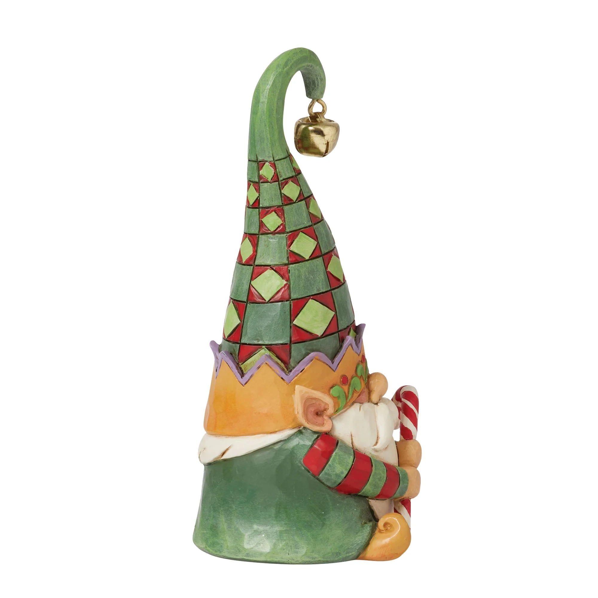 Gnome Elf Hold Candy Cane Fig - Image 4
