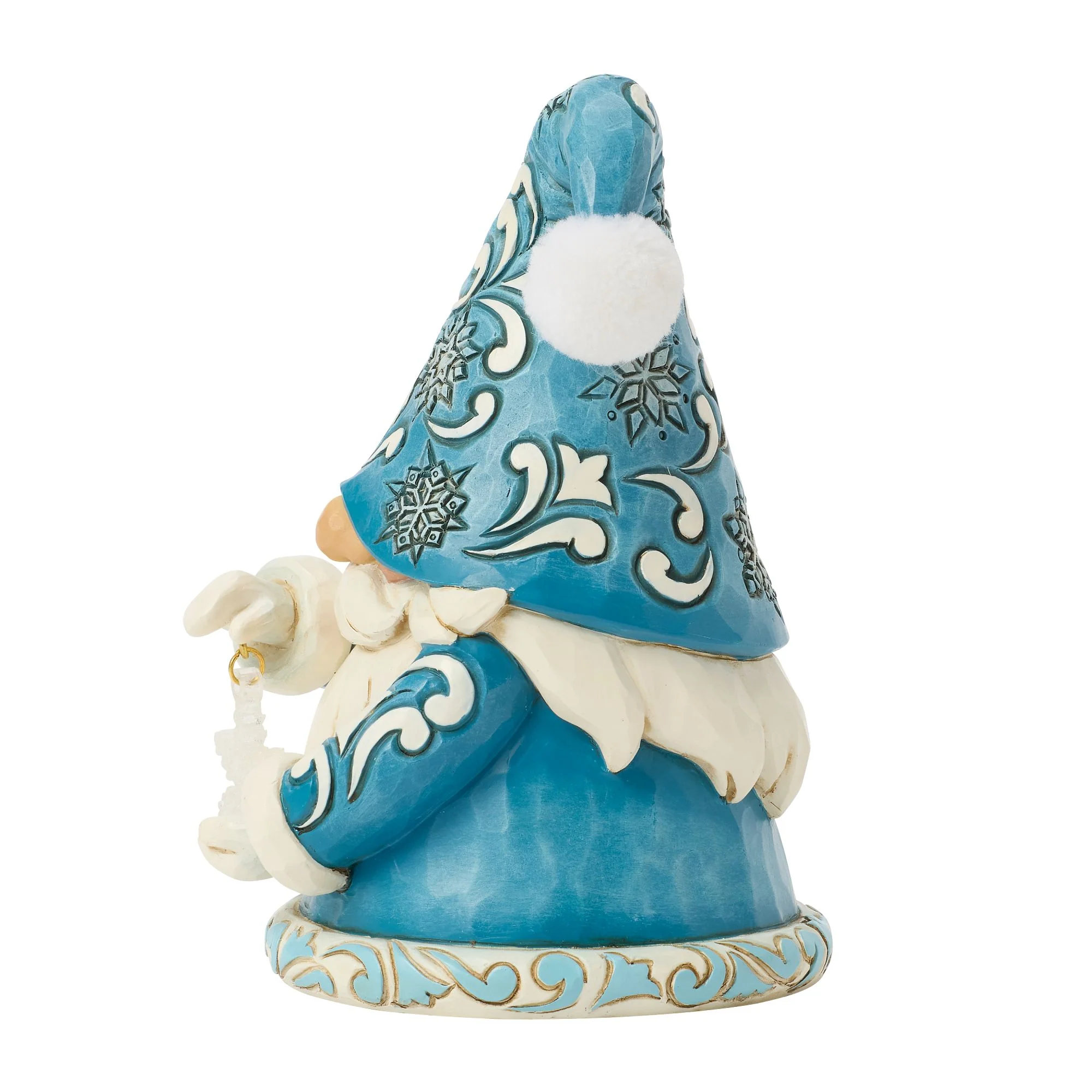 Gnome Holding Snowflake Fig - Image 2