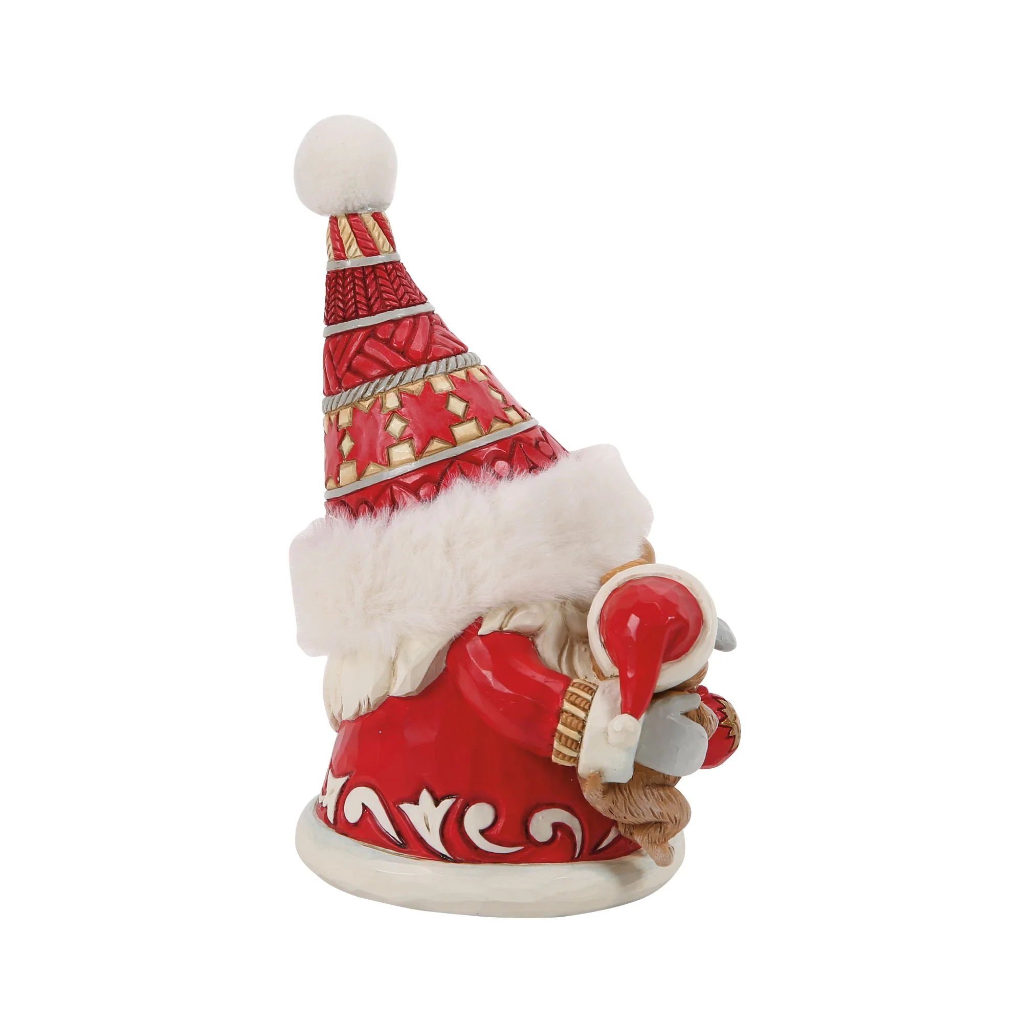 Gnome Hugging Cute Puppy Fig - Image 3