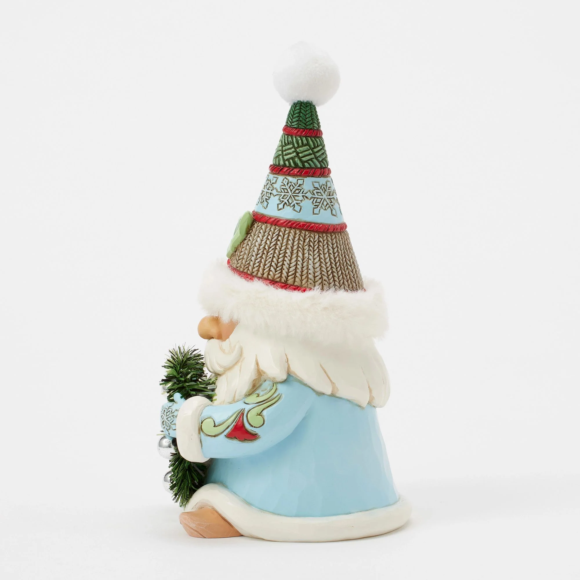 Gnome Wreath & Fur Hat Fig - Image 2