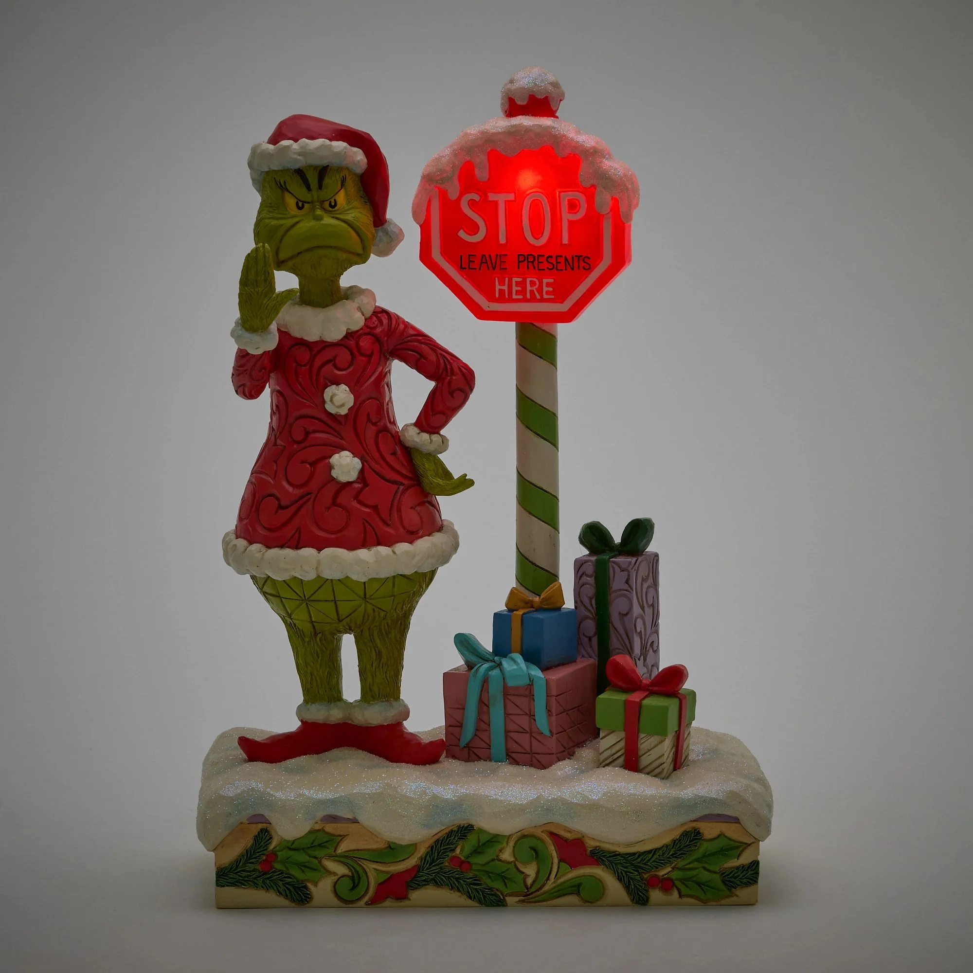 Grinch by Stop Sign LED Fig - Image 2