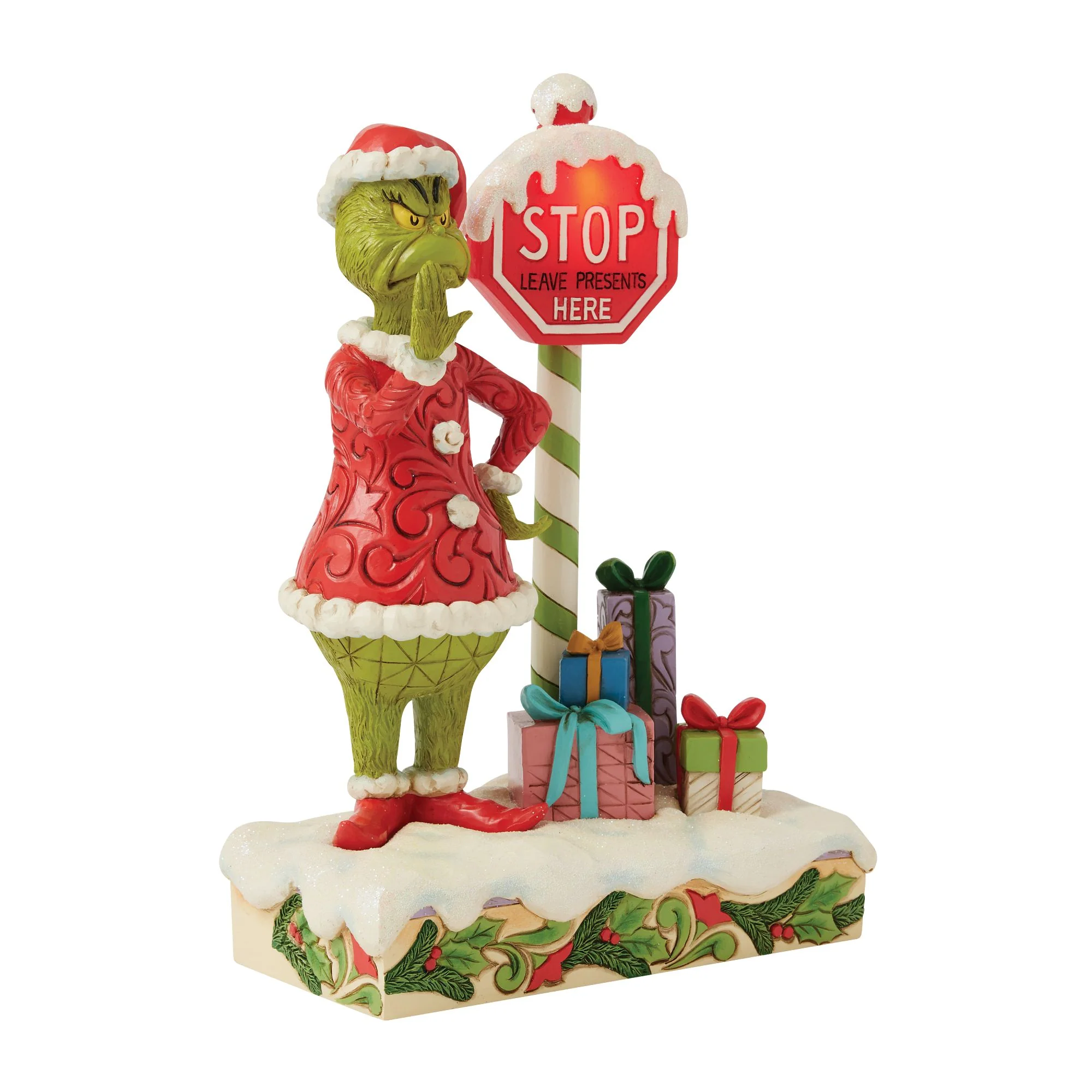 Grinch by Stop Sign LED Fig - Image 3