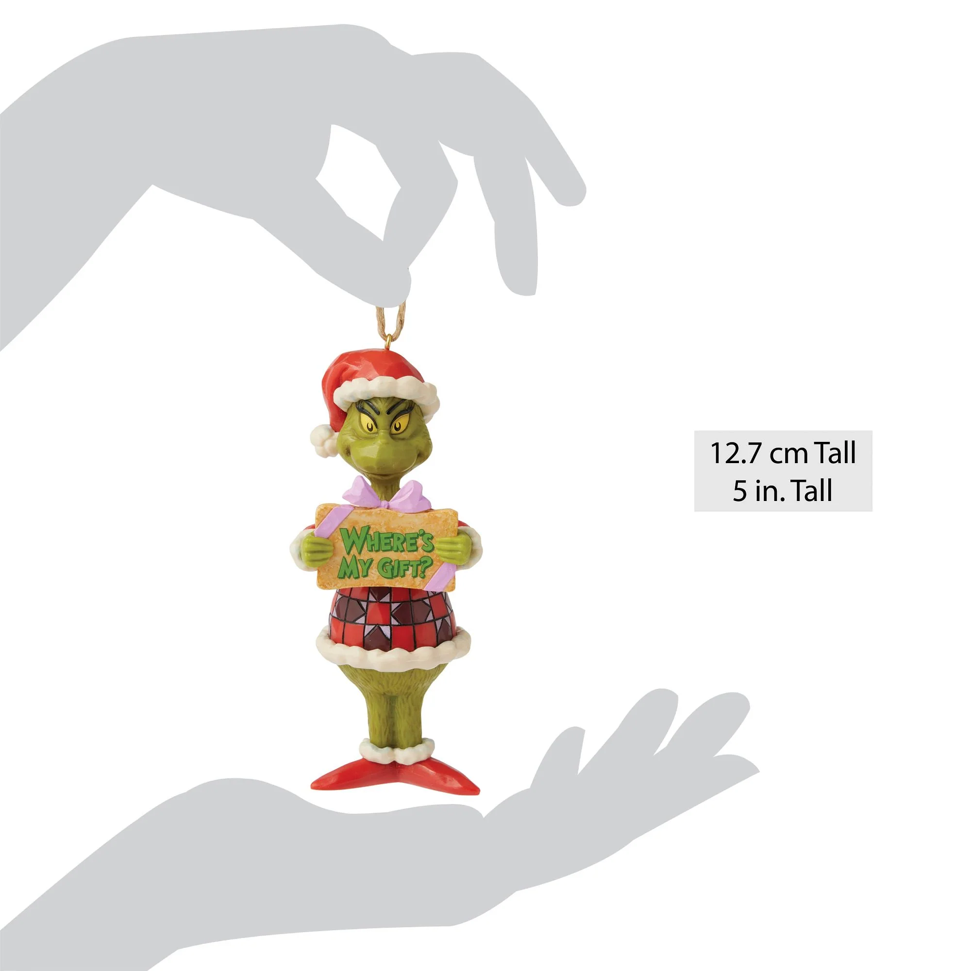 Grinch Message Ornament - Image 4