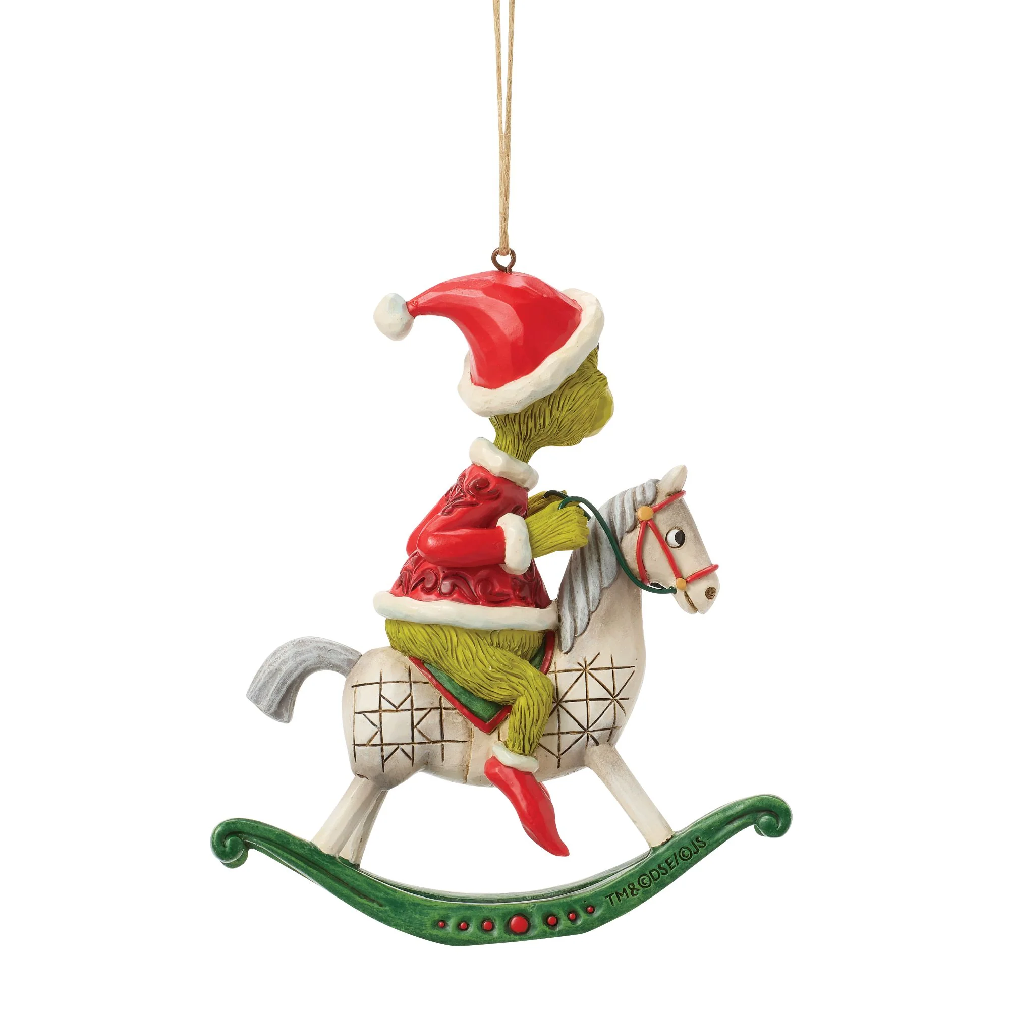 Grinch on Rocking Horse Orn - Image 5