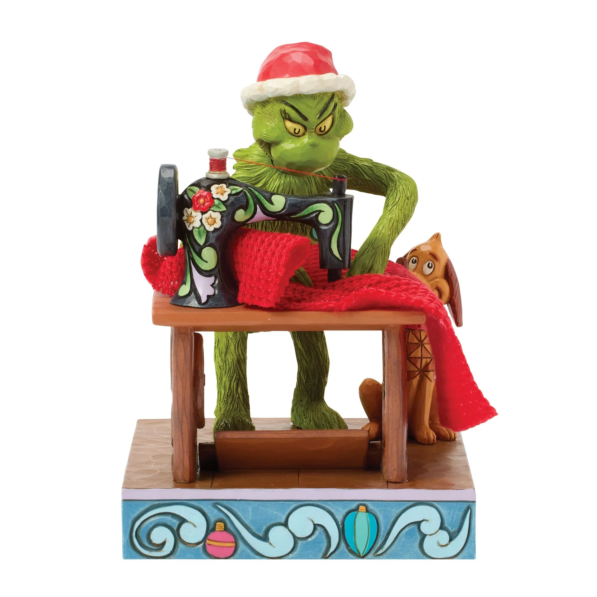 Grinch Sewing Santa Suit Fig - Image 3