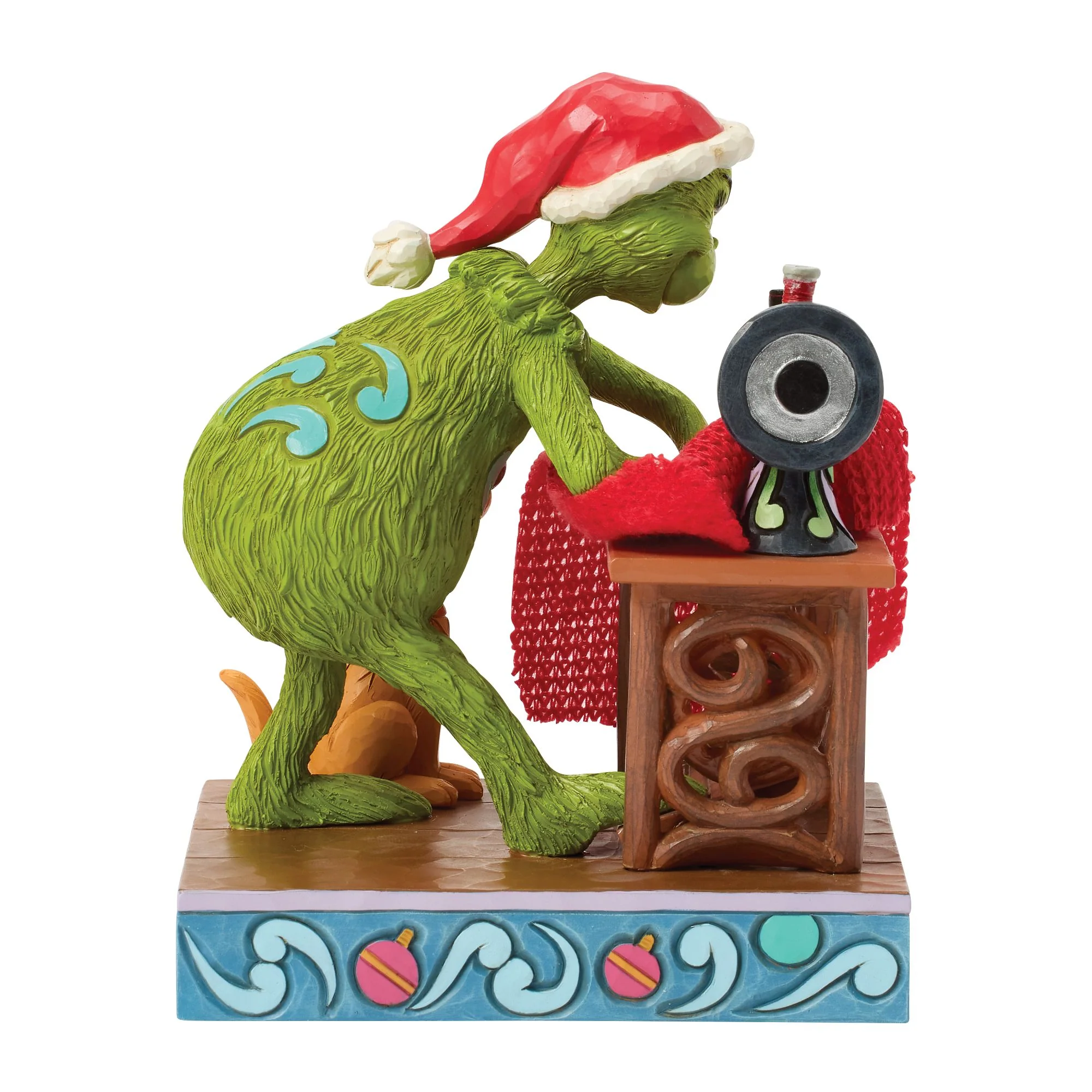 Grinch Sewing Santa Suit Fig - Image 7