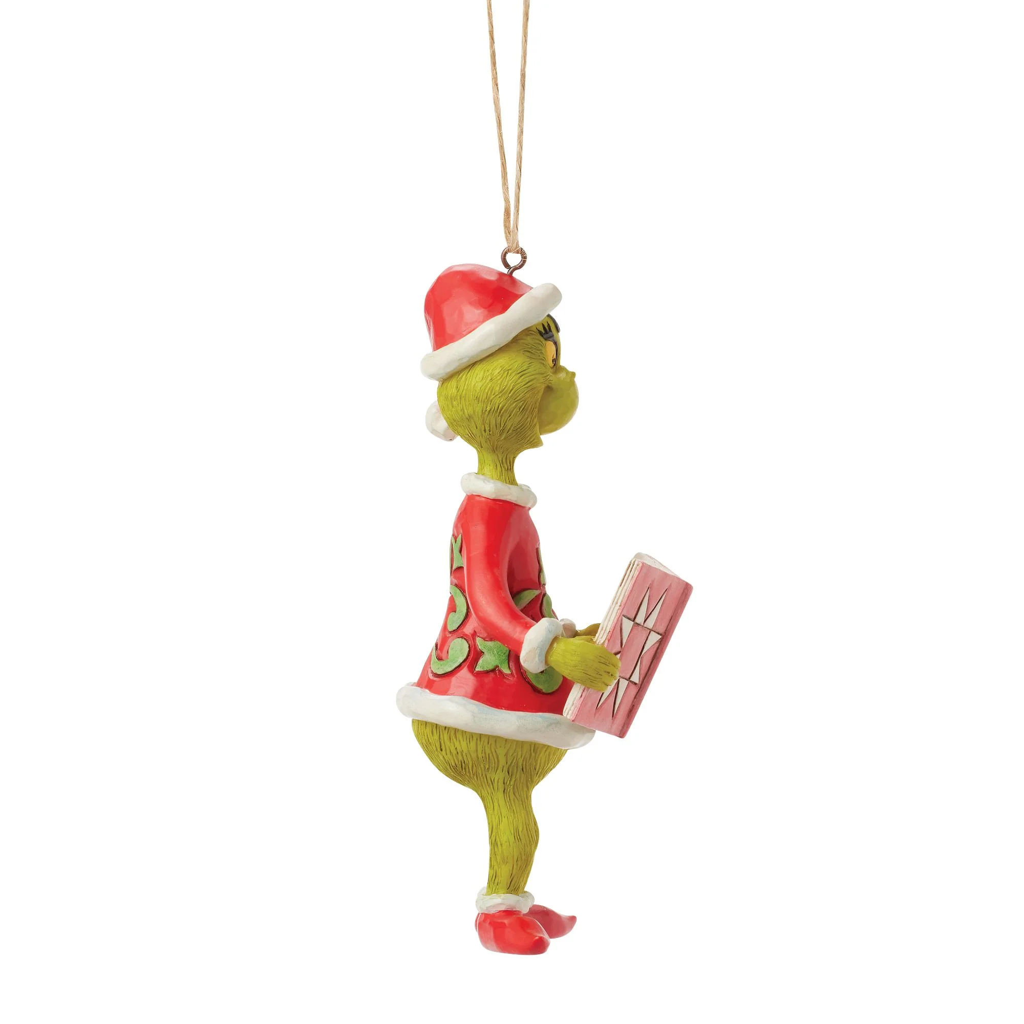 Grinch with Book Ornament - Image 7