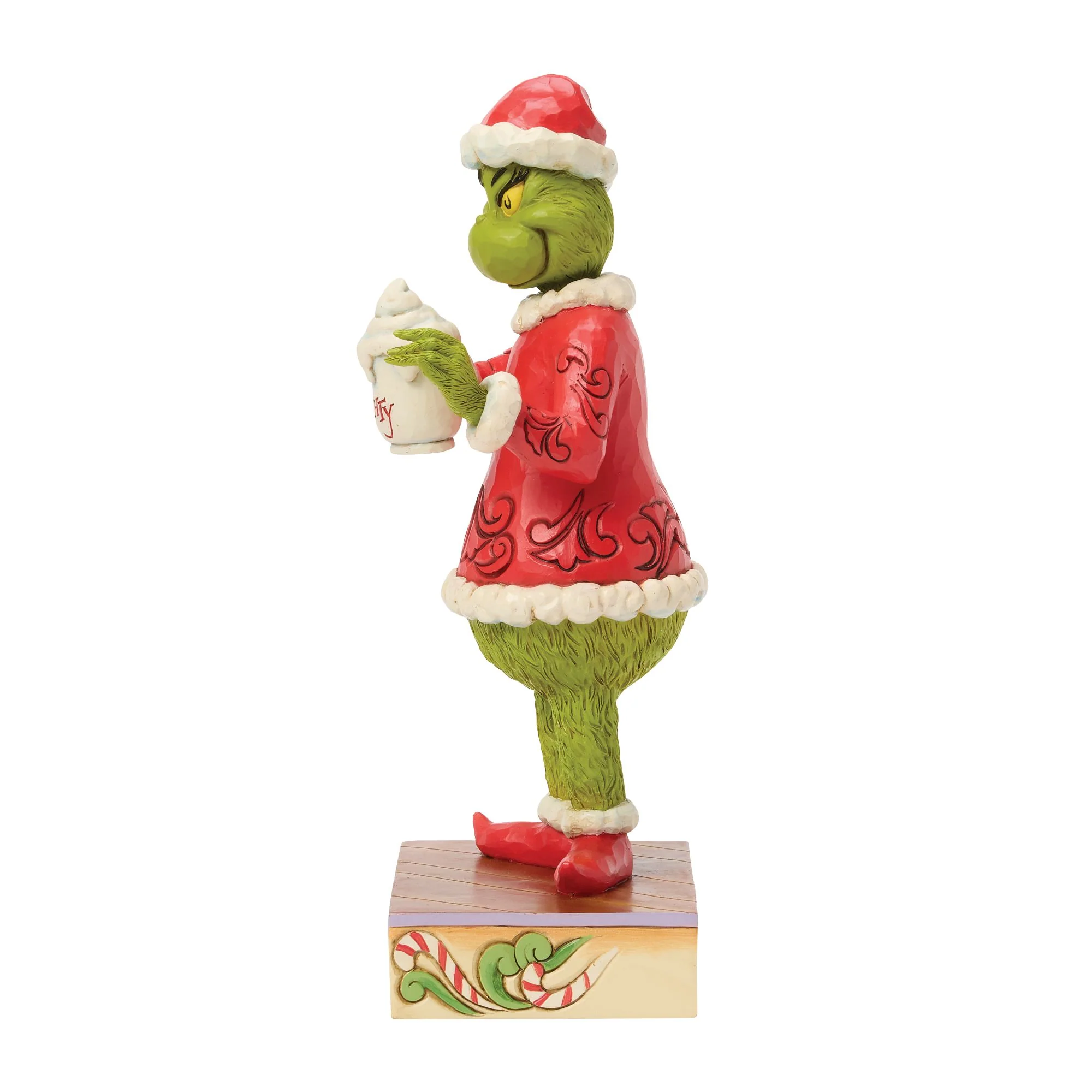 Grinch with Hot Chocolate Mug - Image 3