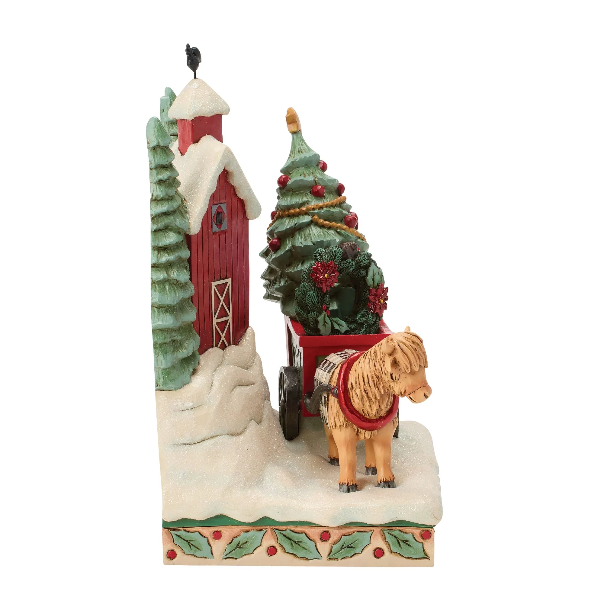 Highland Glen Barn Scene Fig - Image 6