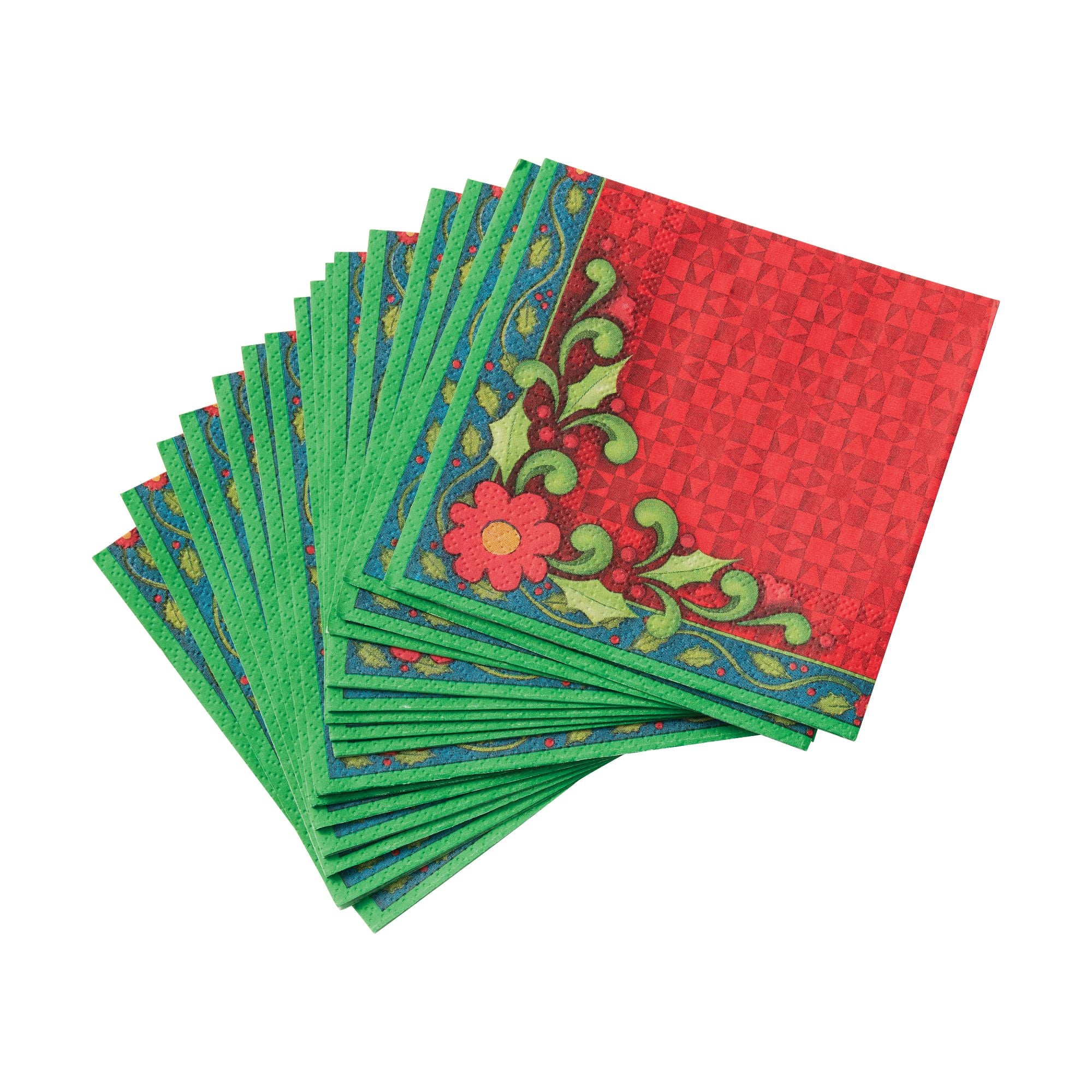 Holly Cocktail Napkin - Image 3