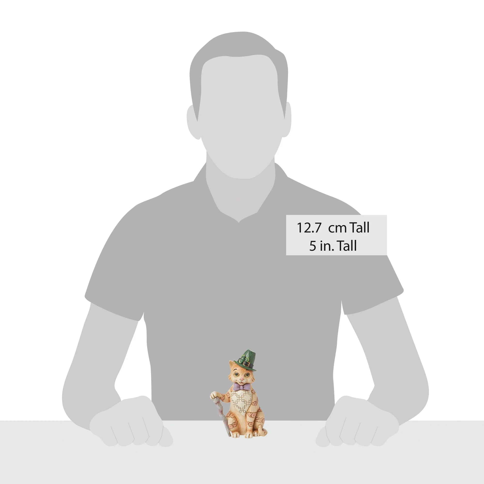 Irish Tabby Cat Figurine - Image 5