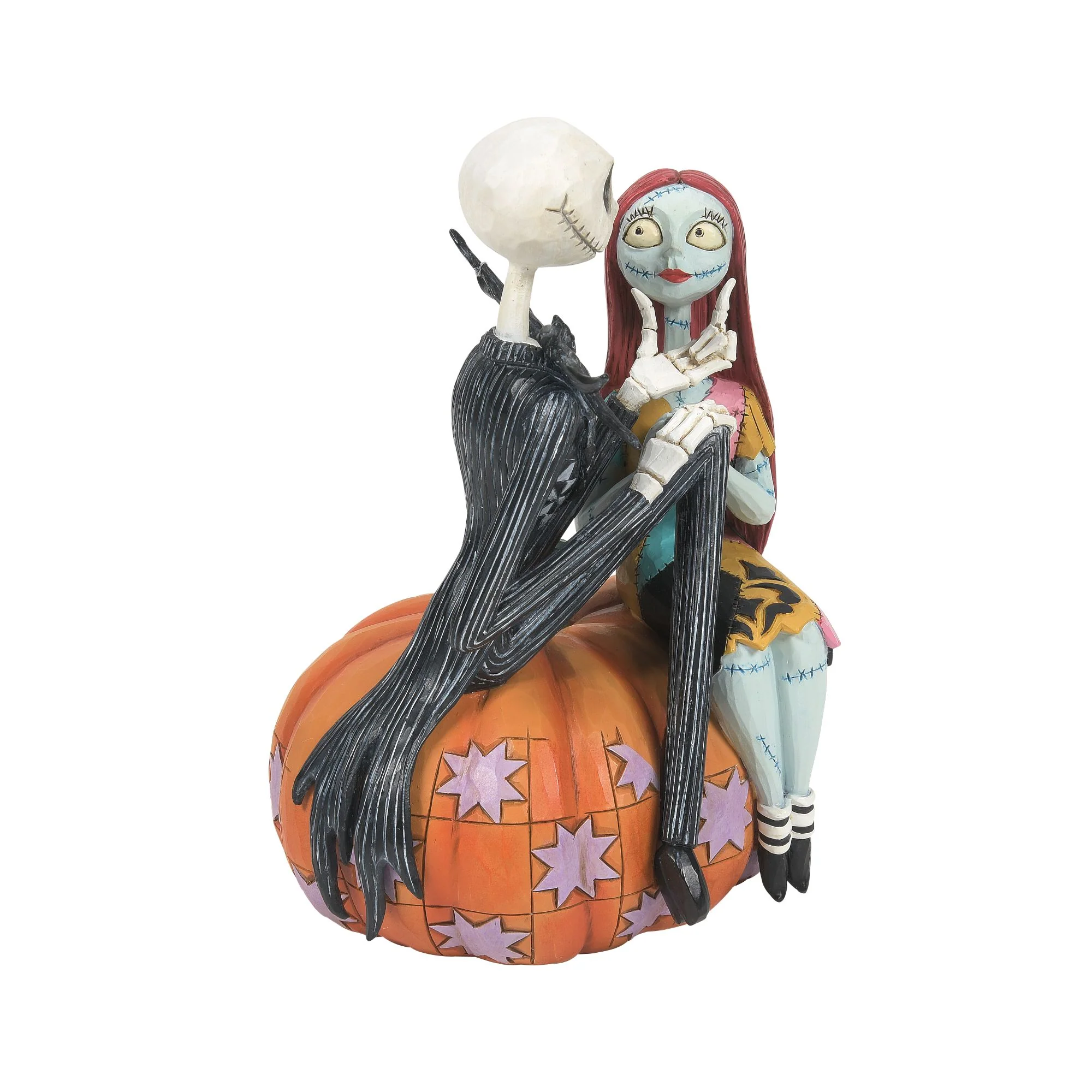 Jack & Sally on Pumpkin - Image 3