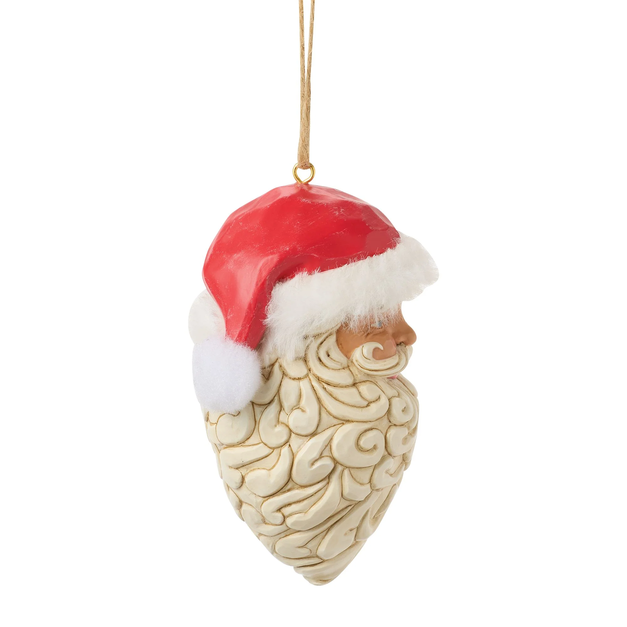 Large Santa Head Ornament - Image 4