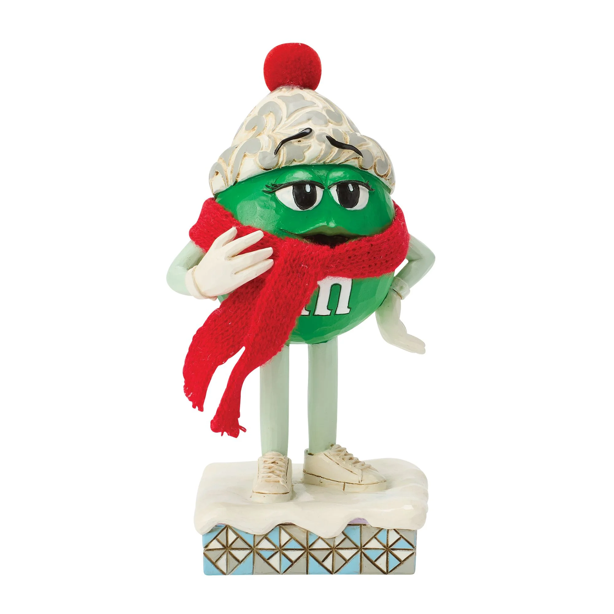 M&M'S Green Charac w/ Scarf - Image 2