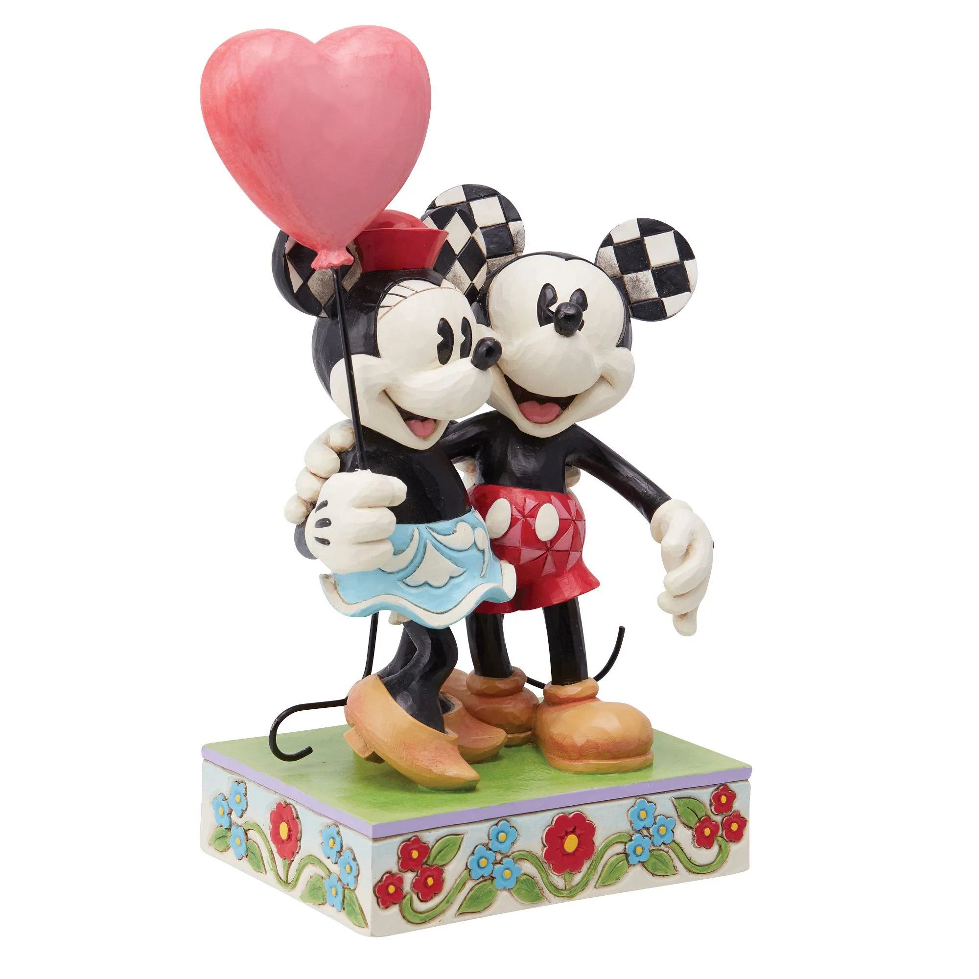 Mickey & Minnie Heart Balloon - Image 4
