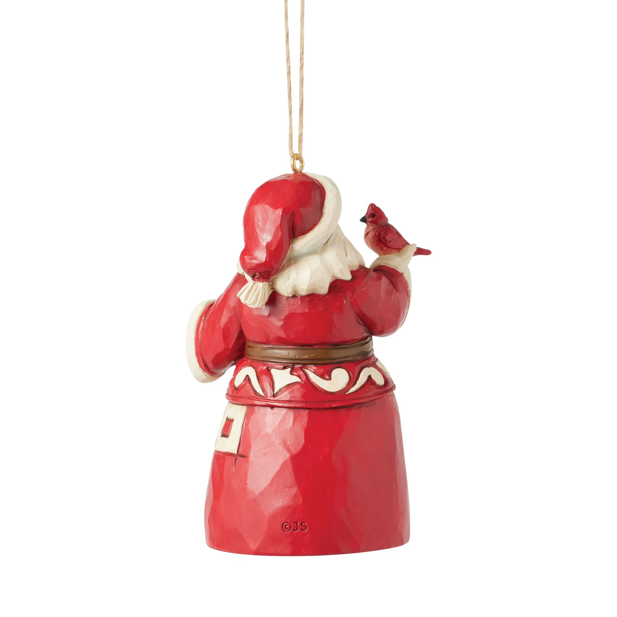 Nordic Noel Santa Ornament - Image 3