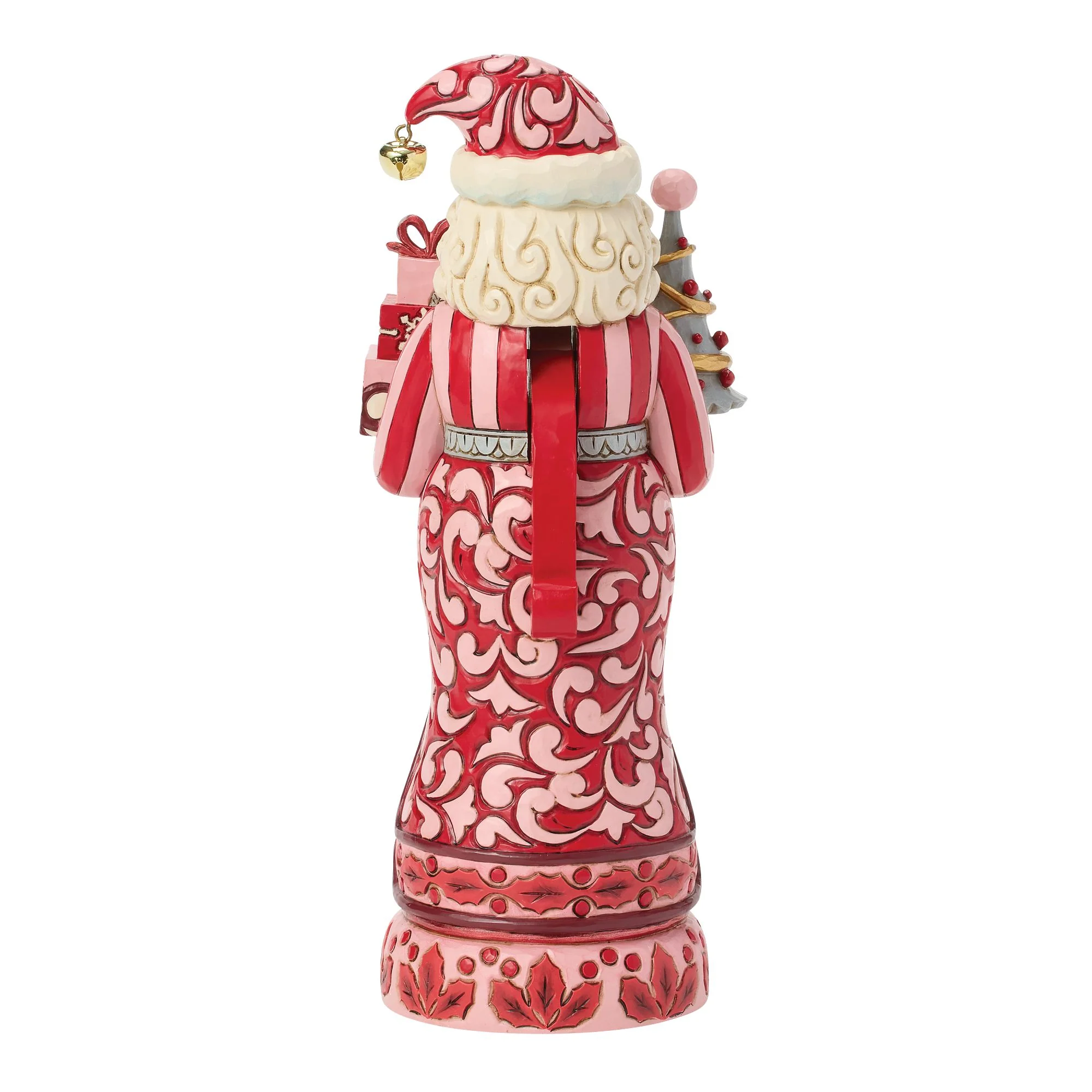 Nutcracker Santa Tree Red/Pink - Image 4