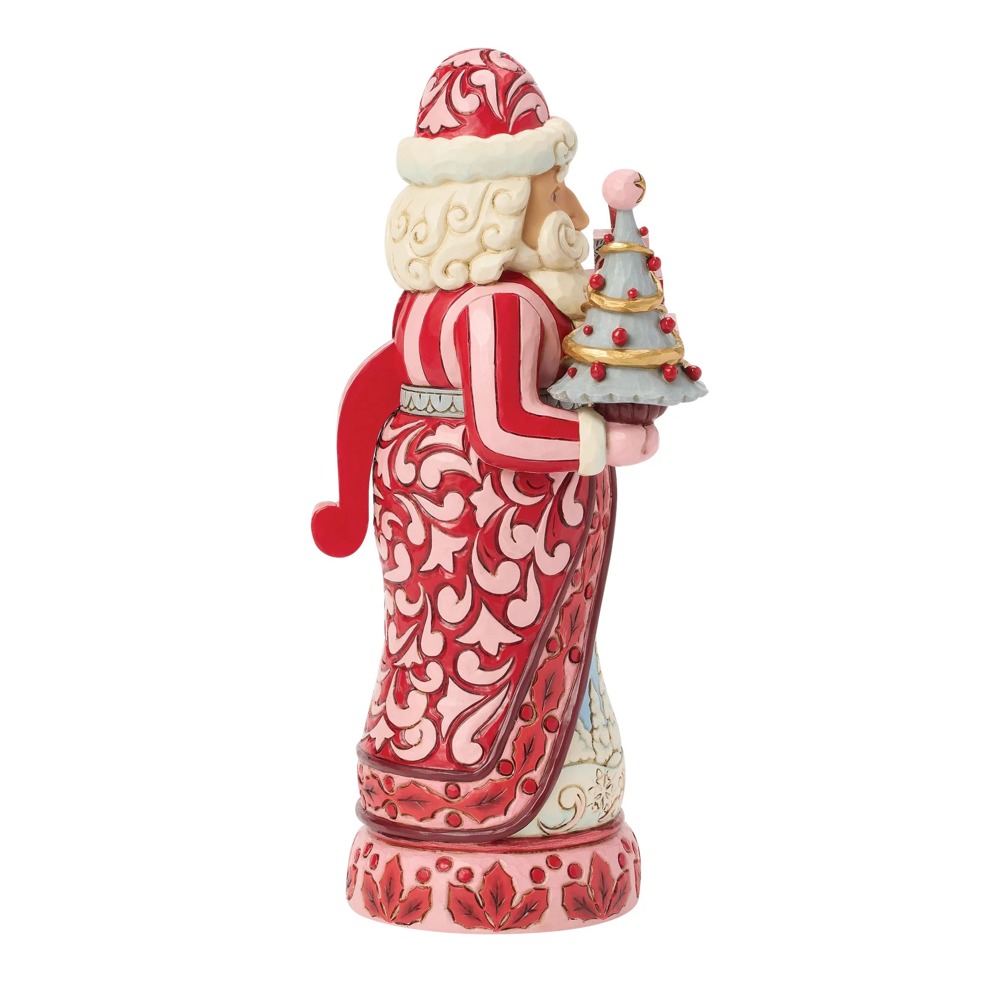 Nutcracker Santa Tree Red/Pink - Image 5