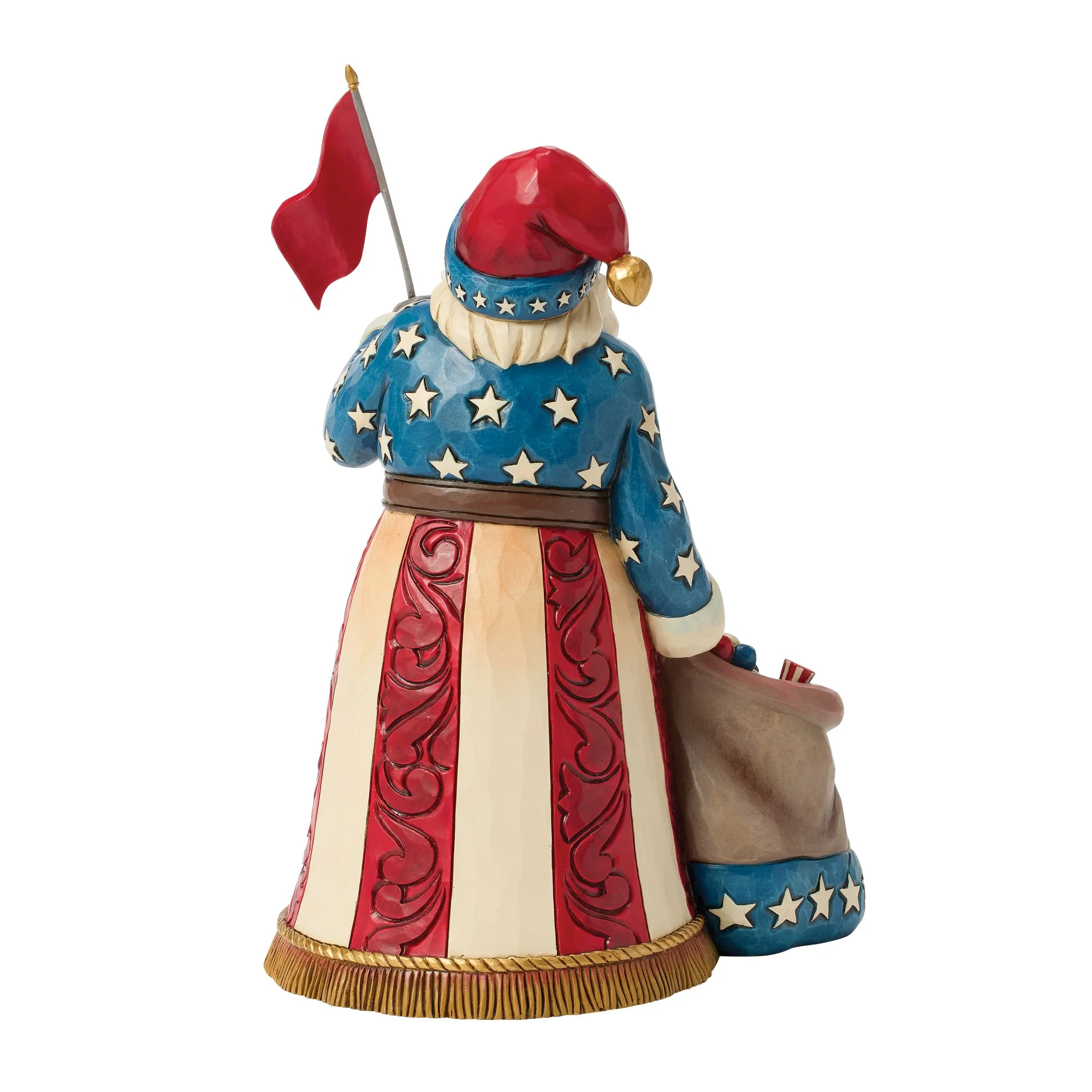Patriotic Santa w/ Flag Fig - Image 4