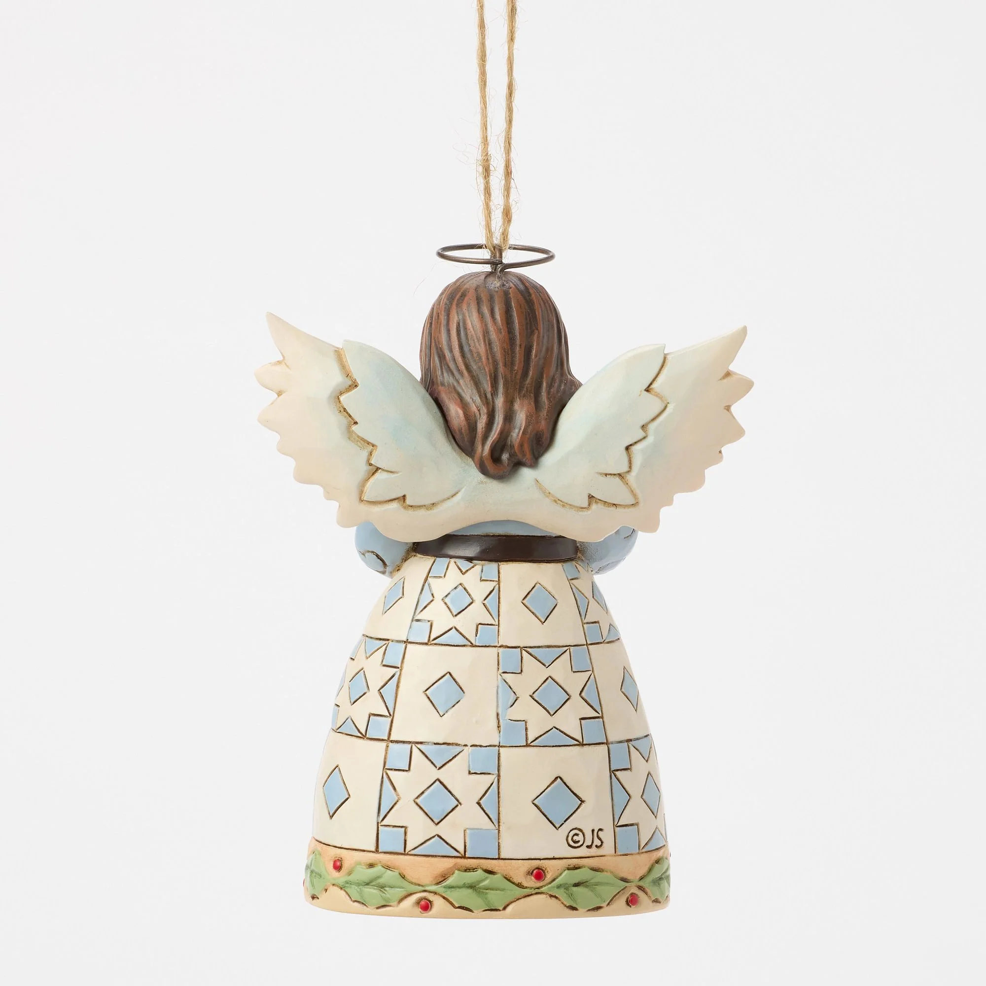 Quilt Angel Ornament - Image 3