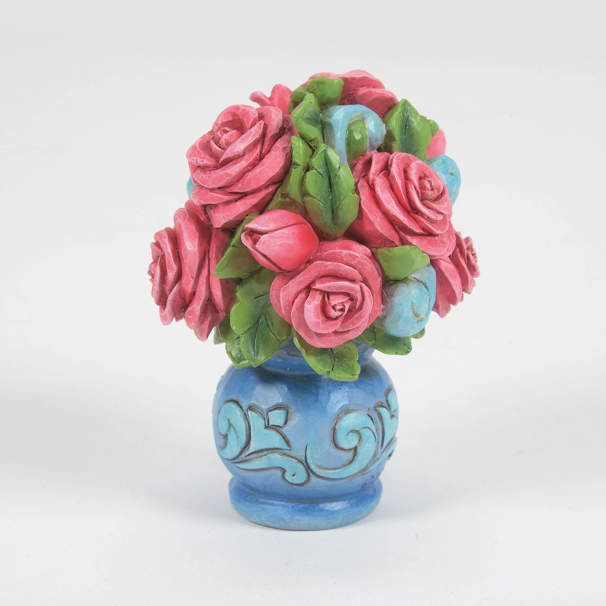 Rose Bouquet Mini Figurine - Image 4