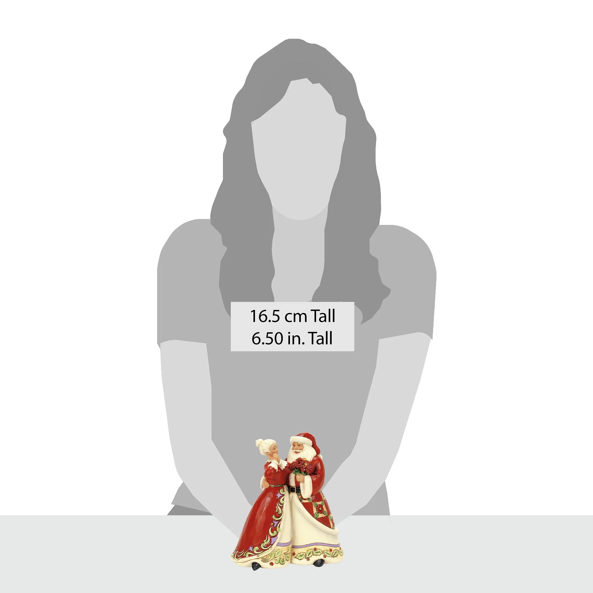 Santa and Mrs Claus Figurine - Image 4
