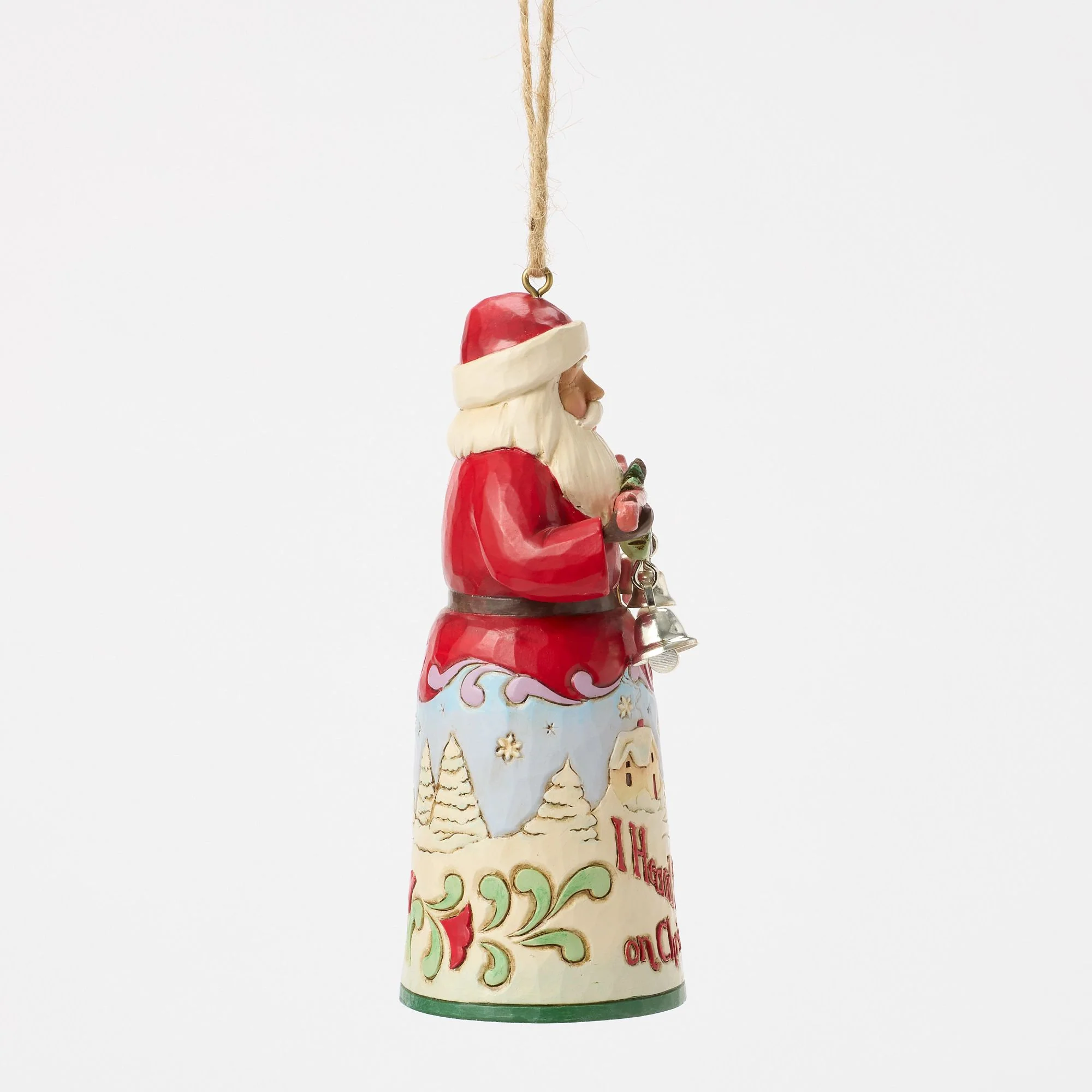 Santa I Heard The Bells Orn - Image 5