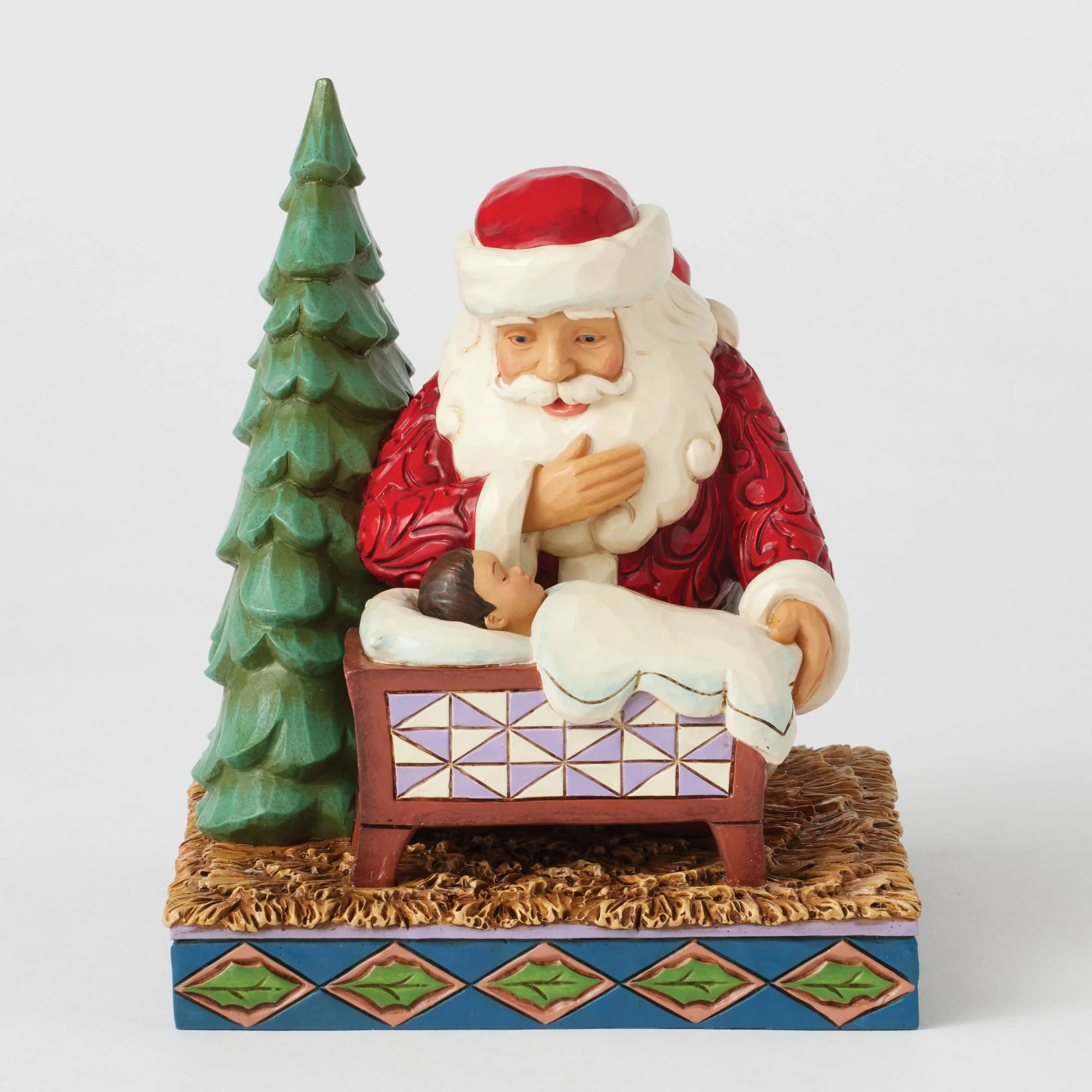Santa Kneeling over Baby Jesus - Image 7