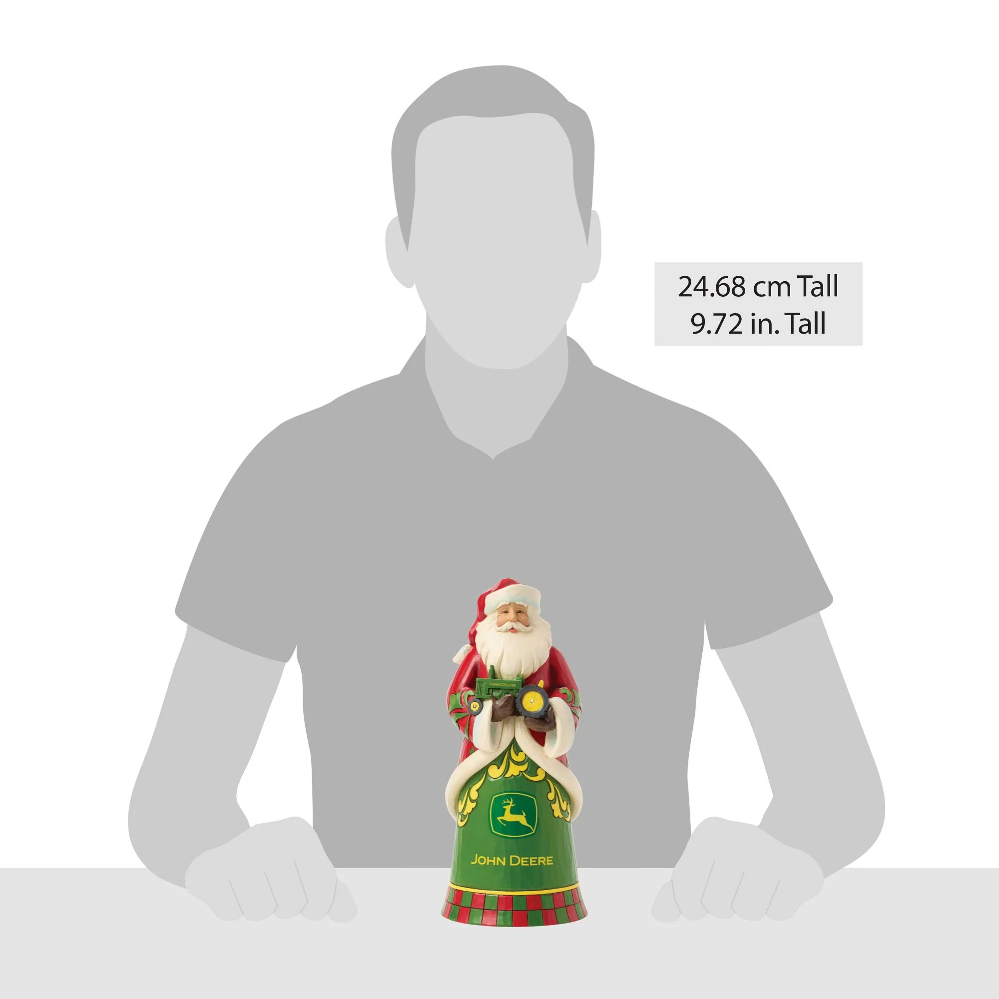 Santa with John Deere Tractor - Image 4