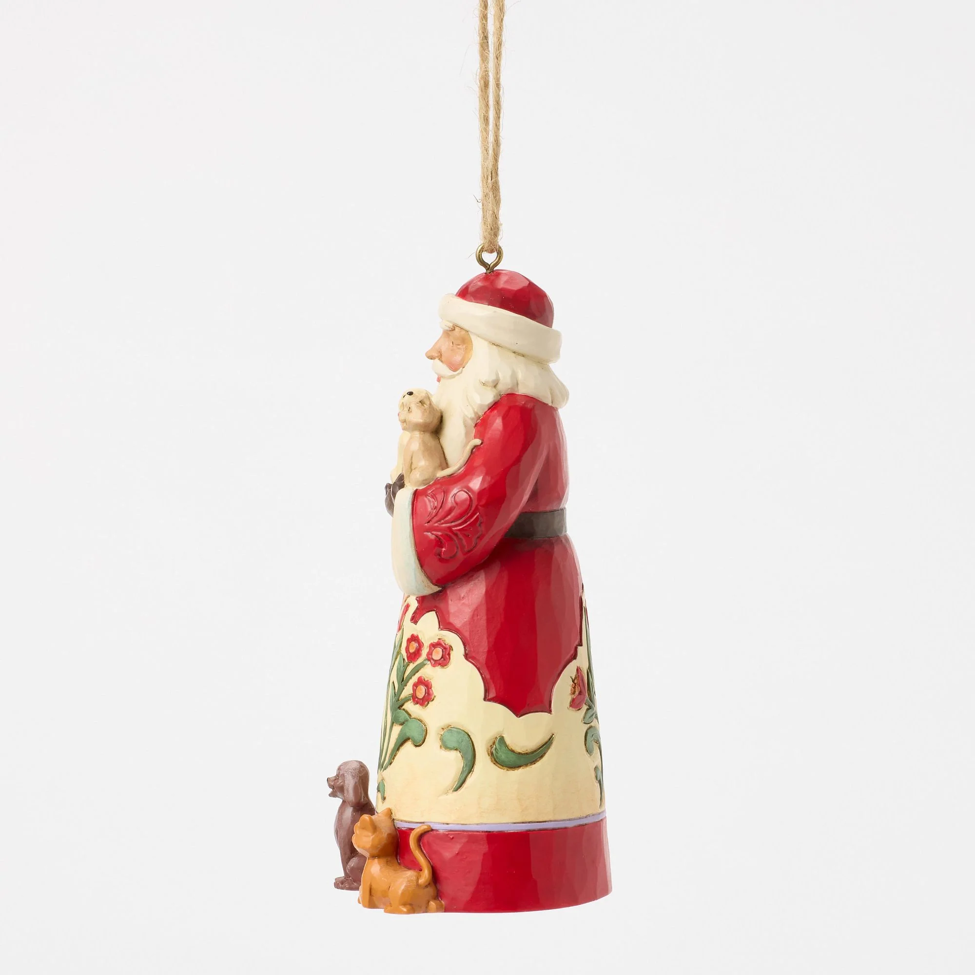 Santa With Pets Ornament - Image 2